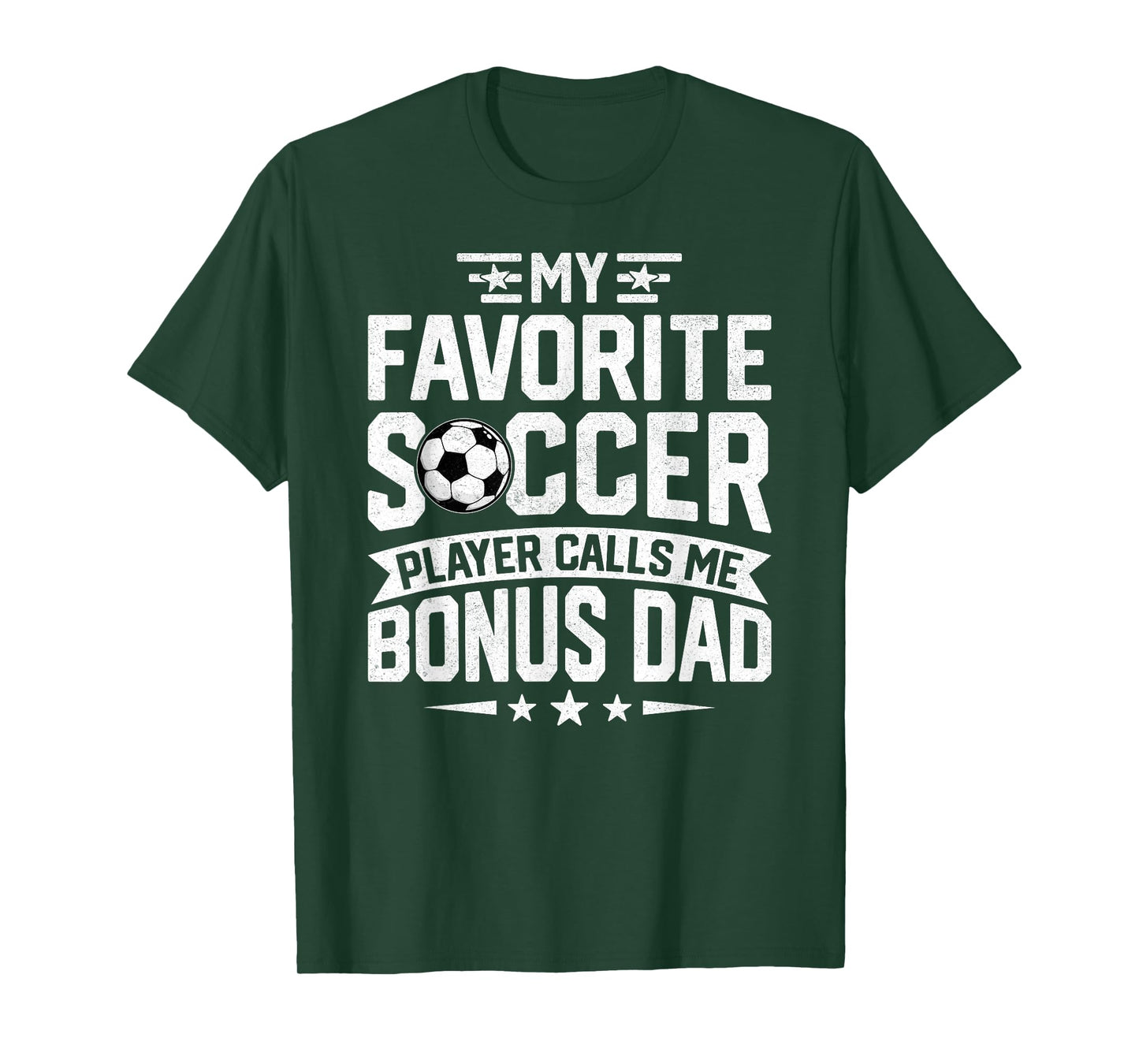 Soccer Player Call Me Bonus Dad Fathers Day Soccer Bonus Dad T-Shirt