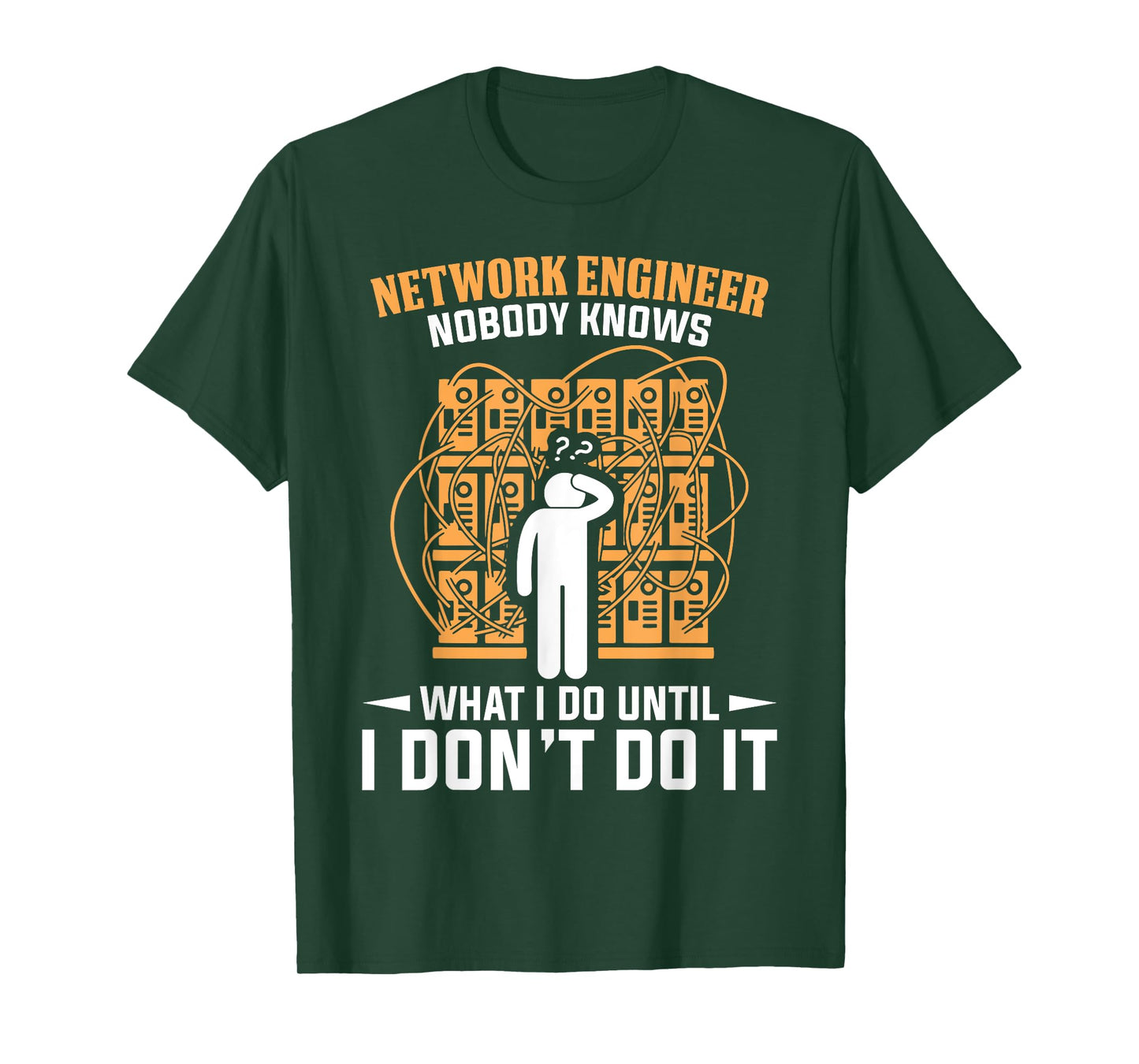 Network Engineer Shirt Funny Network Engineering Gift T-Shirt