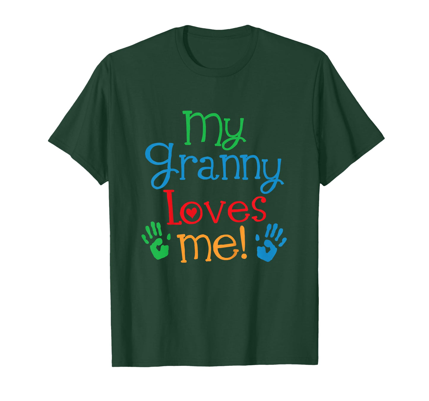 Kids My Granny Loves Me Grandchild T-Shirt
