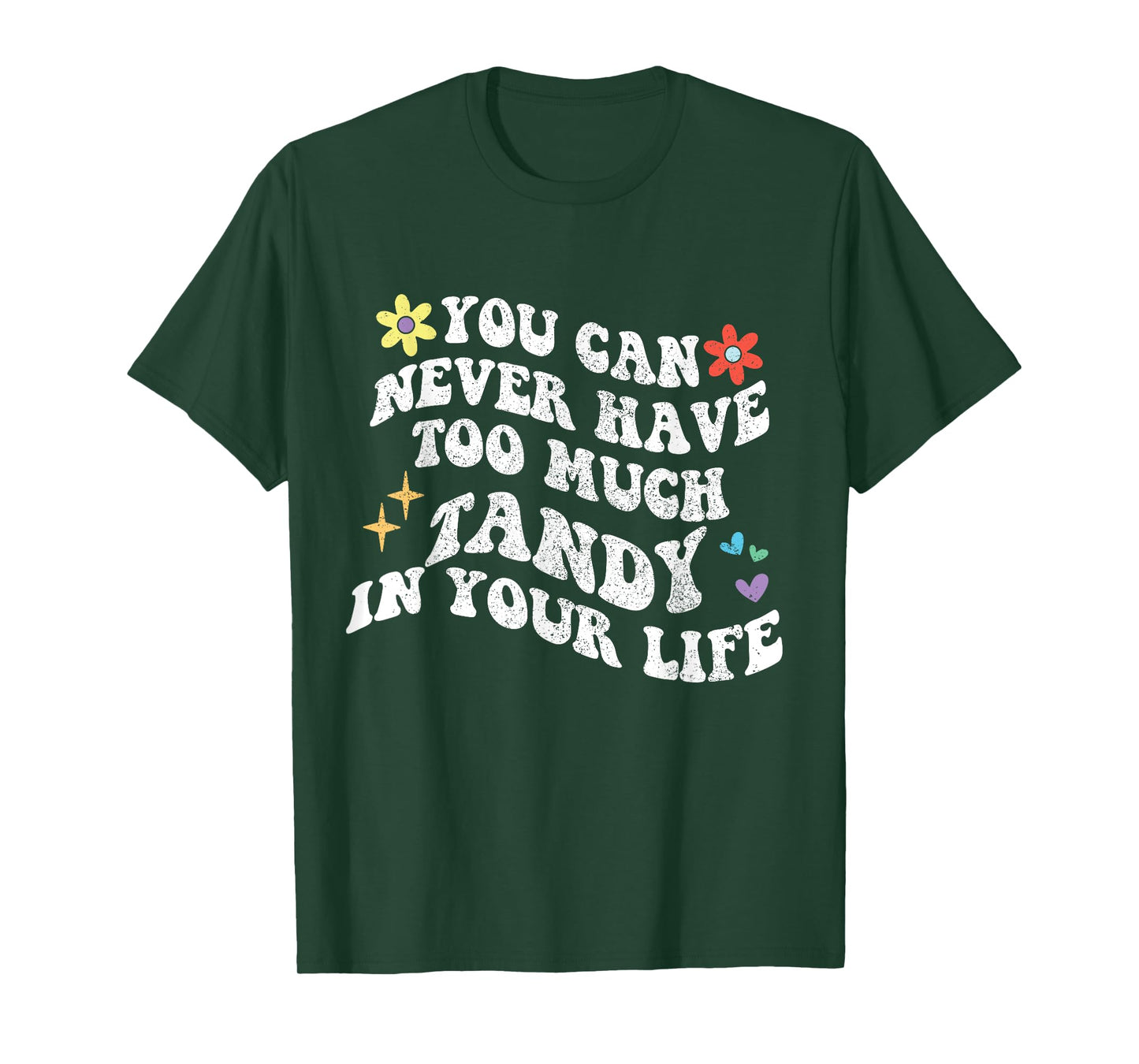 Retro Groovy You Can Never Have Too Much Tandy In Your Life T-Shirt