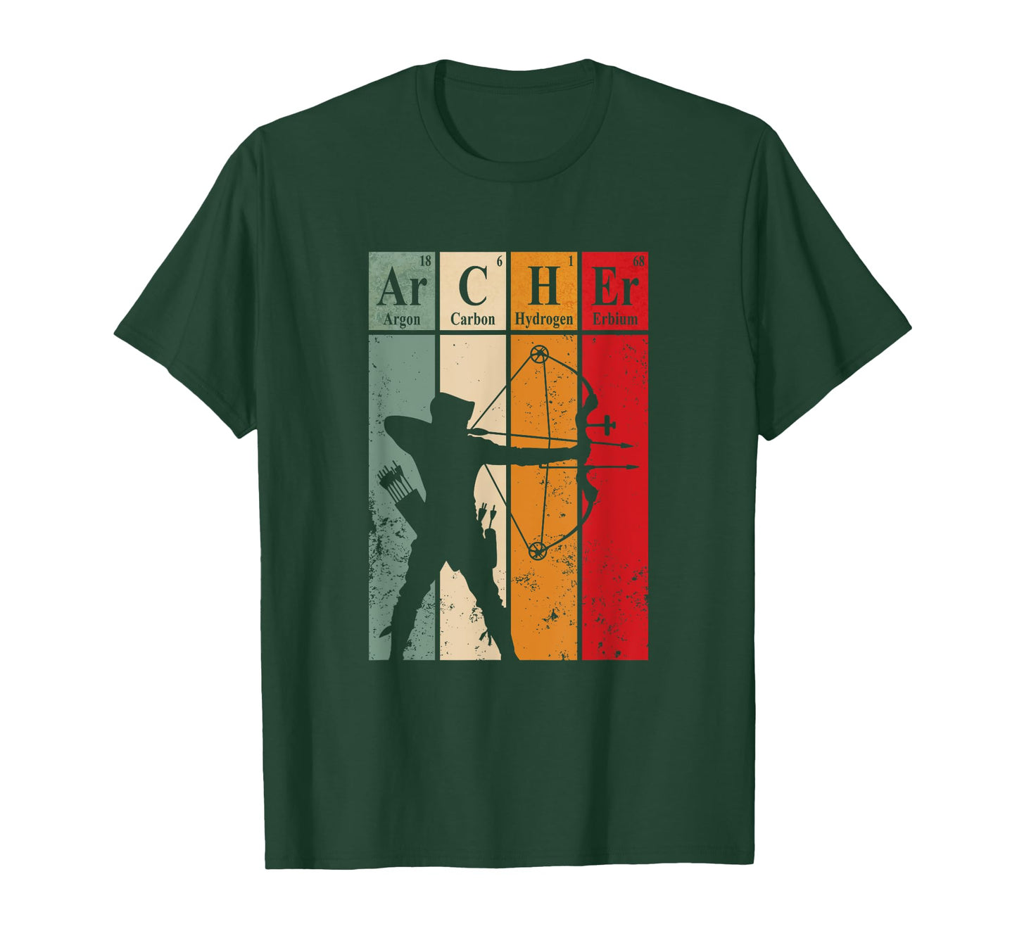 Archer Retro Chemistry Elements / Archery Retro Desing T-Shirt