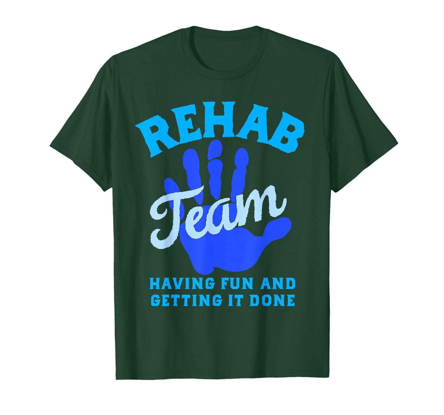 Rehab Team Shirts Matching Physical Therapy Month Therapists T-Shirt