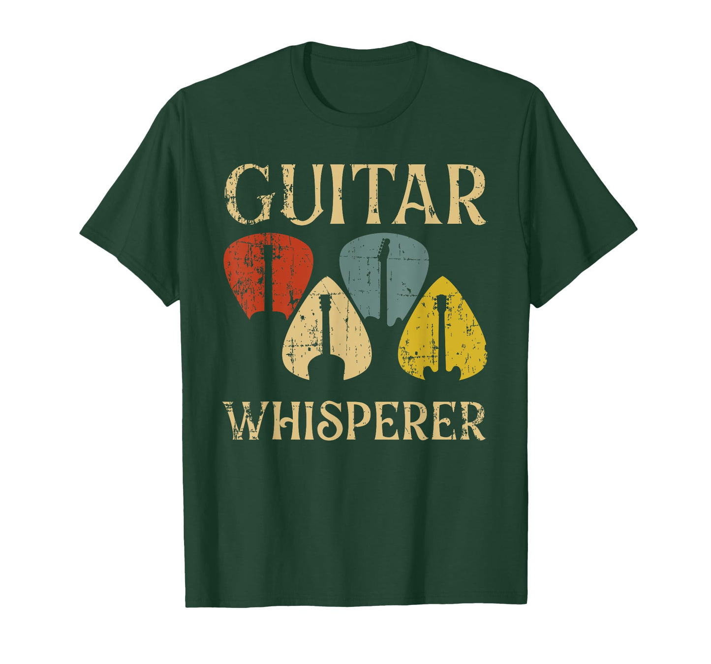 Guitars Whisperer Funny Guitarist Music Lover Gift Men Women T-Shirt