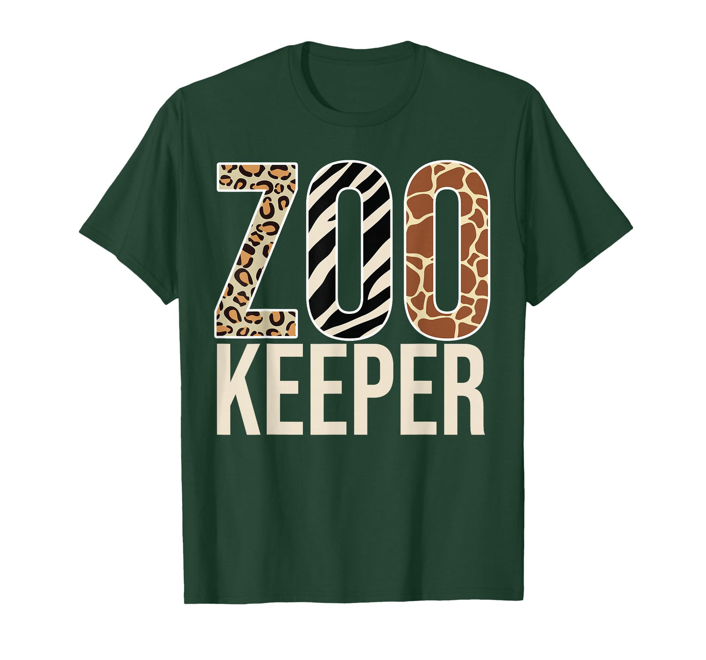 Zookeeper Animals Zoo Wildlife Lover Safari Savanna Costume T-Shirt