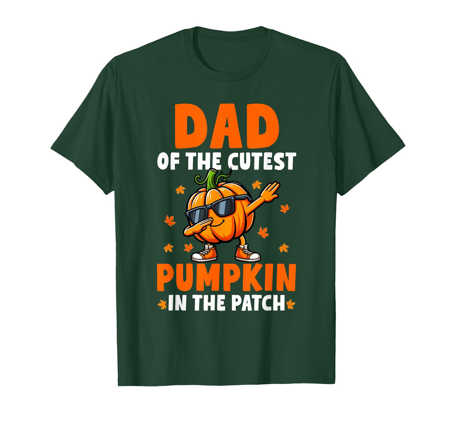 Dad Of Cutest Pumpkin In Patch Thanksgiving Family Group T-Shirt