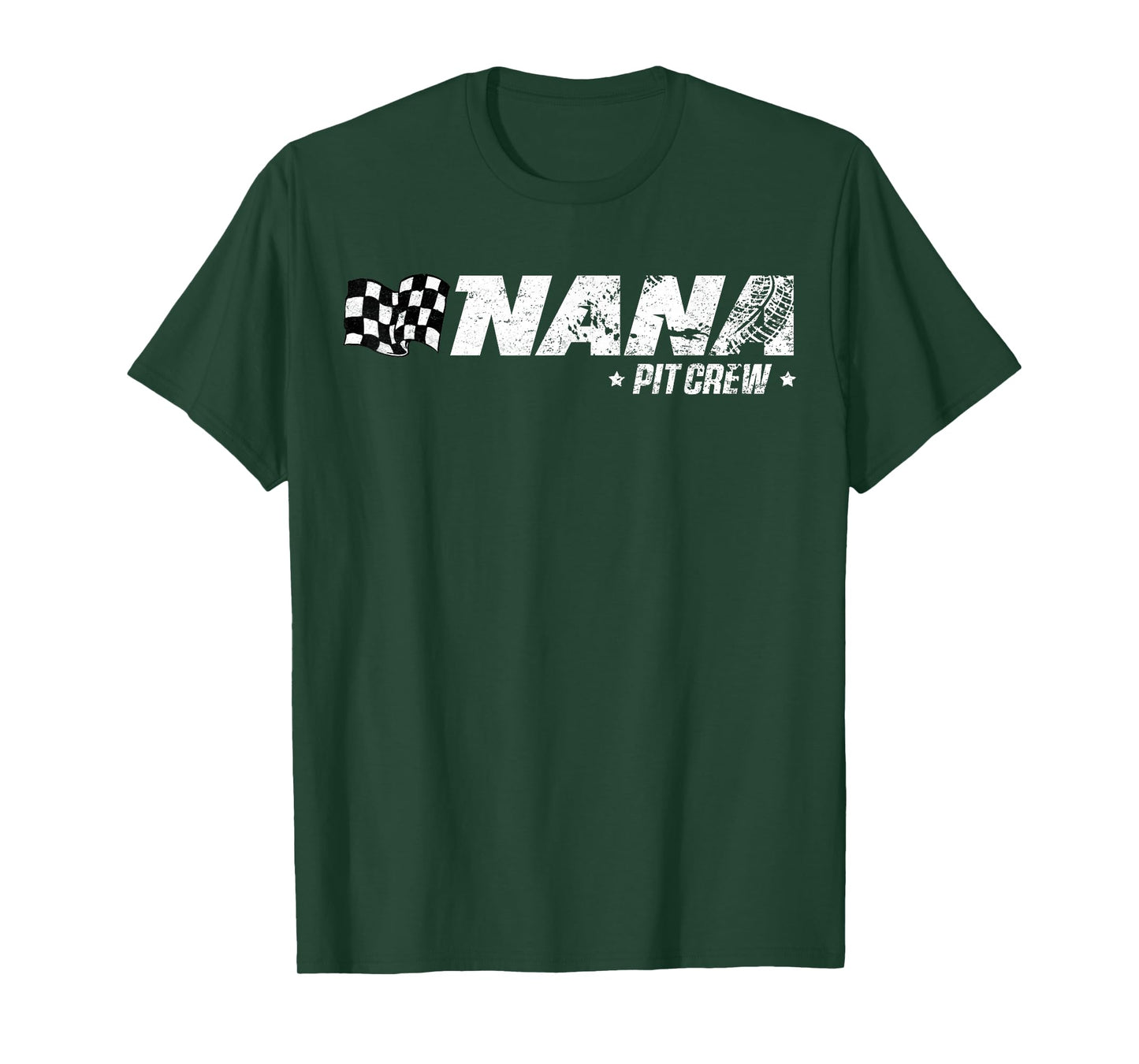 Nana Pit Crew Race Car Birthday Family Racing T-Shirt