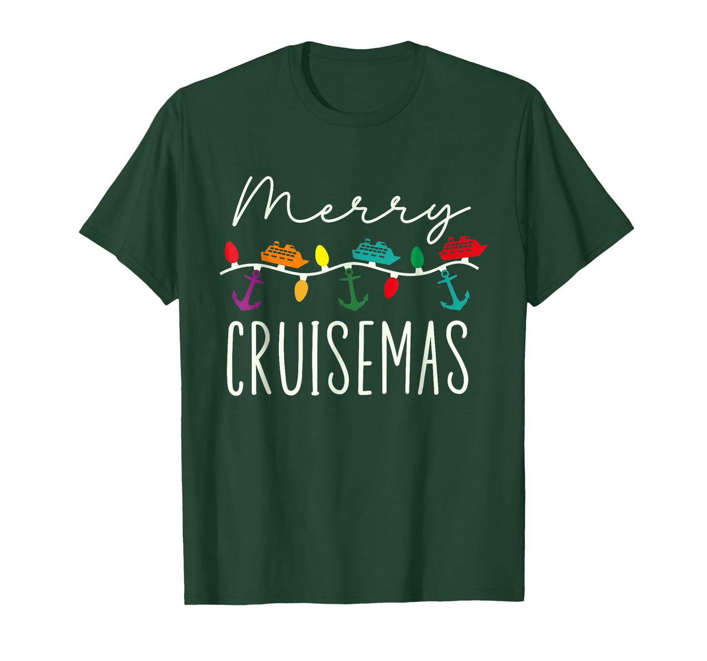 Merry Cruise-mas Cruise Christmas Xmas Pajamas Holiday Funny T-Shirt