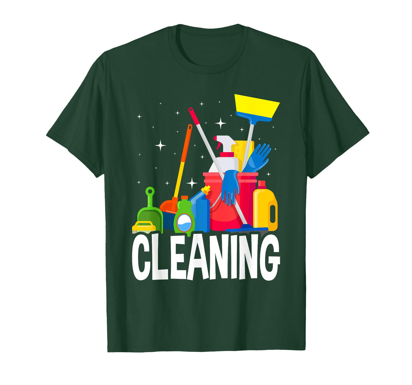 Funny Cleaning Lover Cleaning Lady Housekeeping Housekeeper T-Shirt
