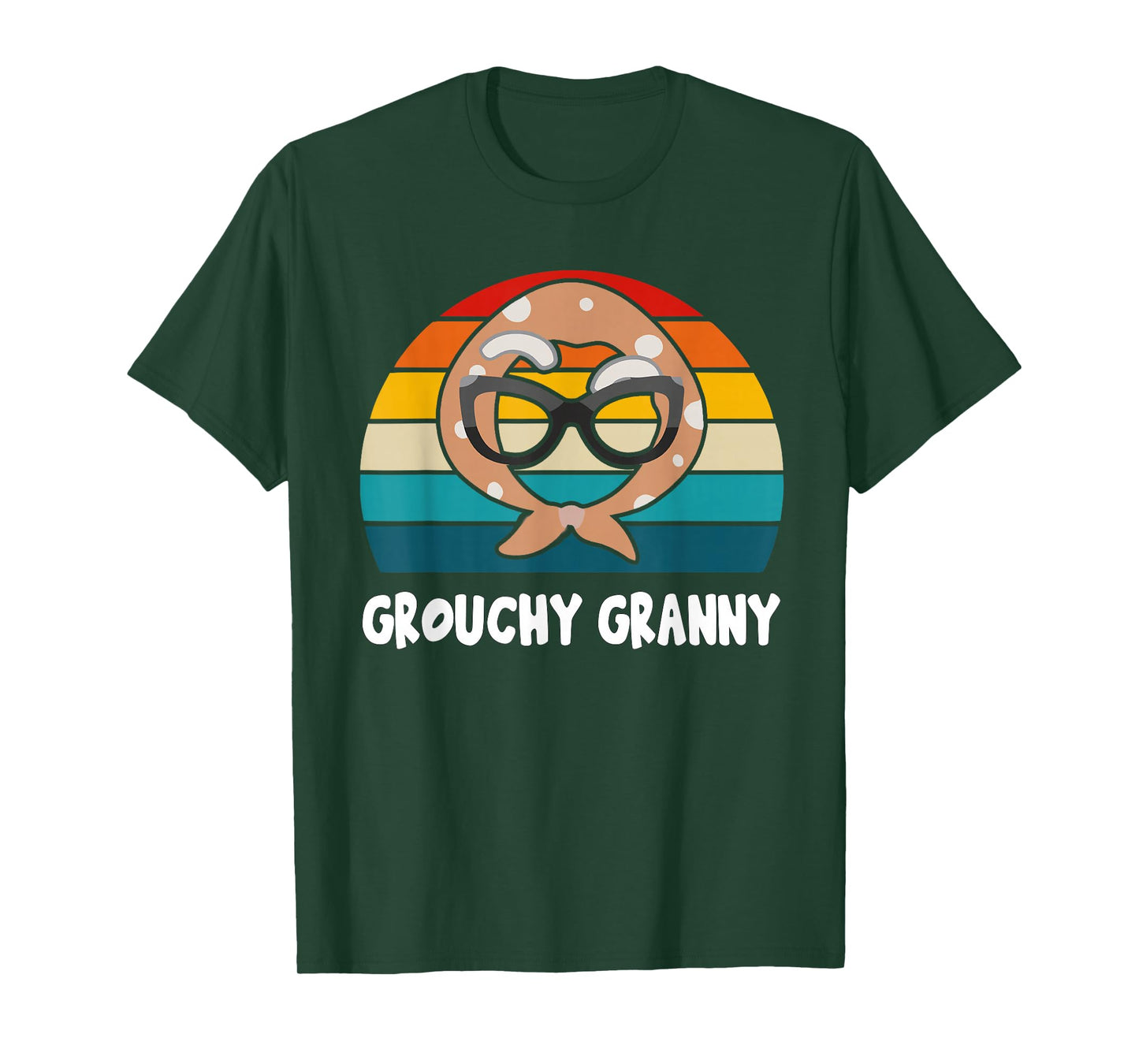 Grouchy Granny Funny Retro Vintage T-Shirt