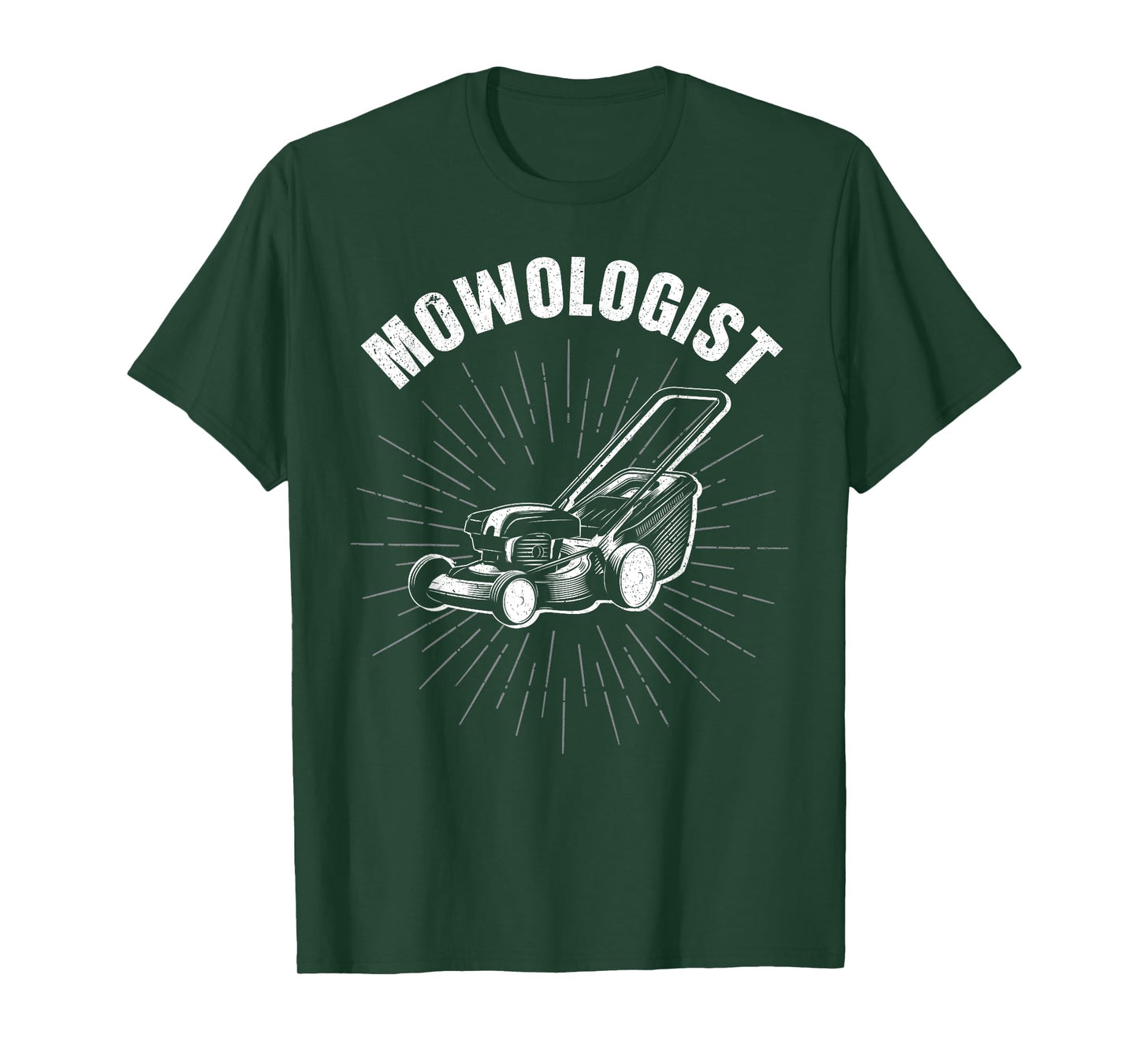 Funny Lawn Mower Art For Men Women Lawn Mowing Landscaper T-Shirt