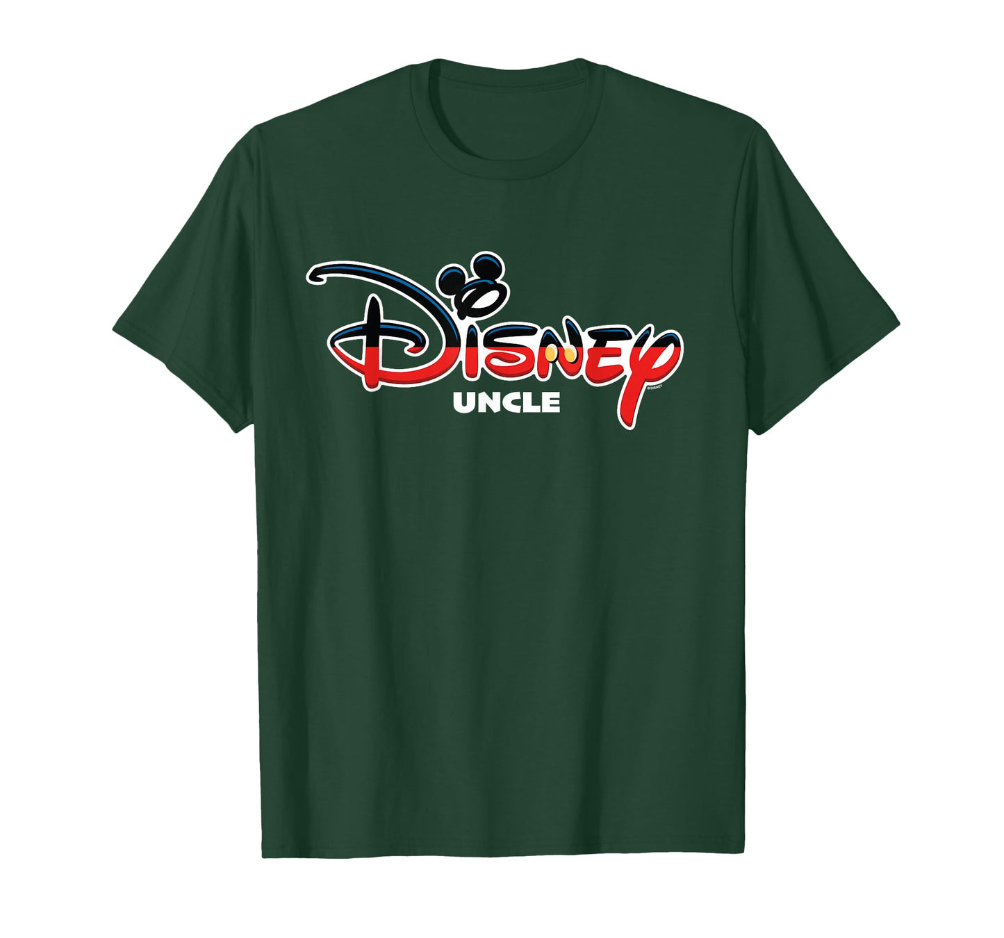 Disney Uncle Mickey Mouse Logo Family Trip Vacation Matching T-Shirt