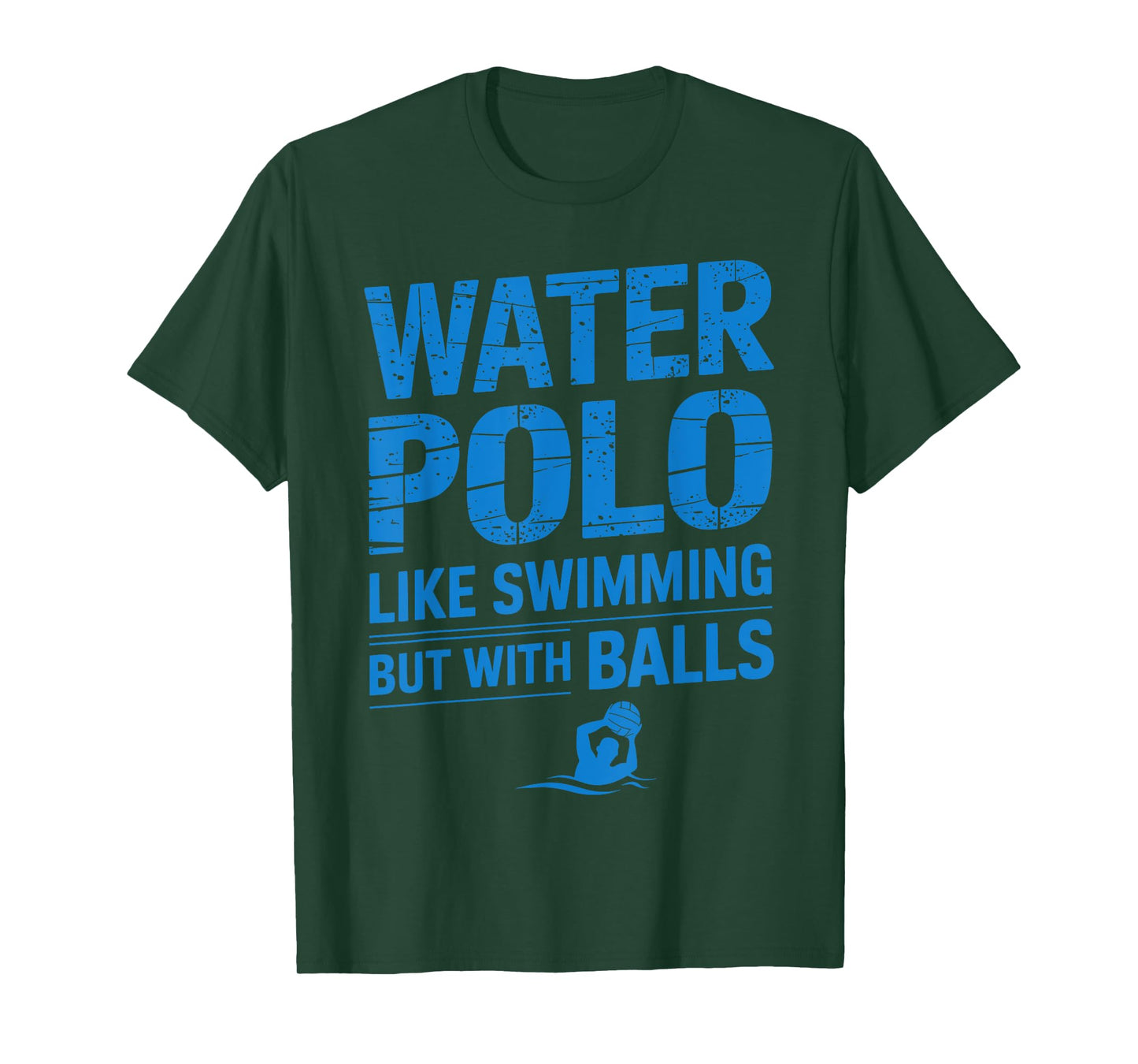 Funny Water Polo Art For Men Women Gag Water Polo Player T-Shirt
