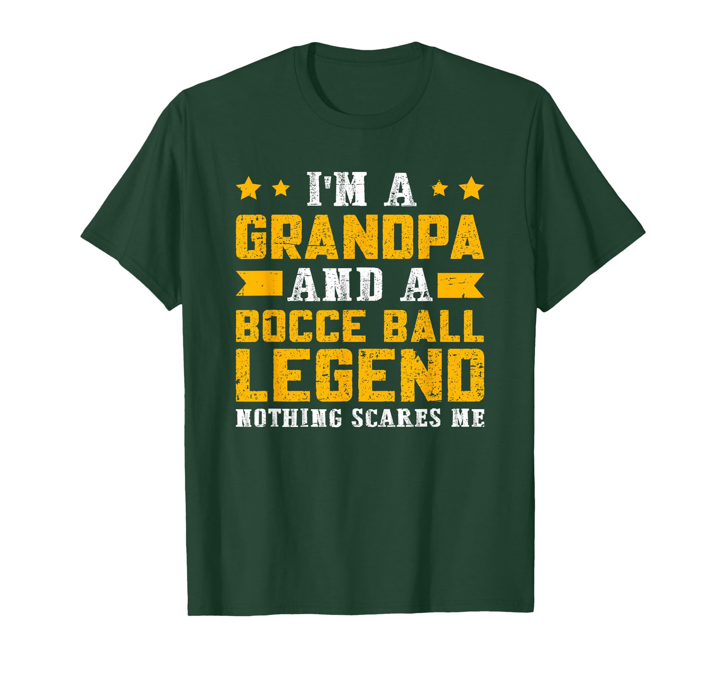 Bocce Ball Legend Grandpa T-Shirt