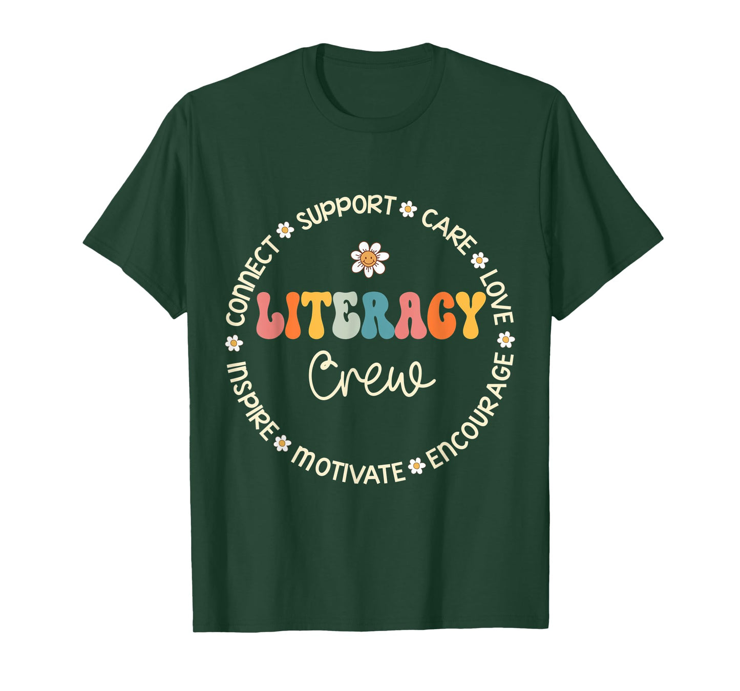 Literacy Crew Appreciation Week Back to School T-Shirt