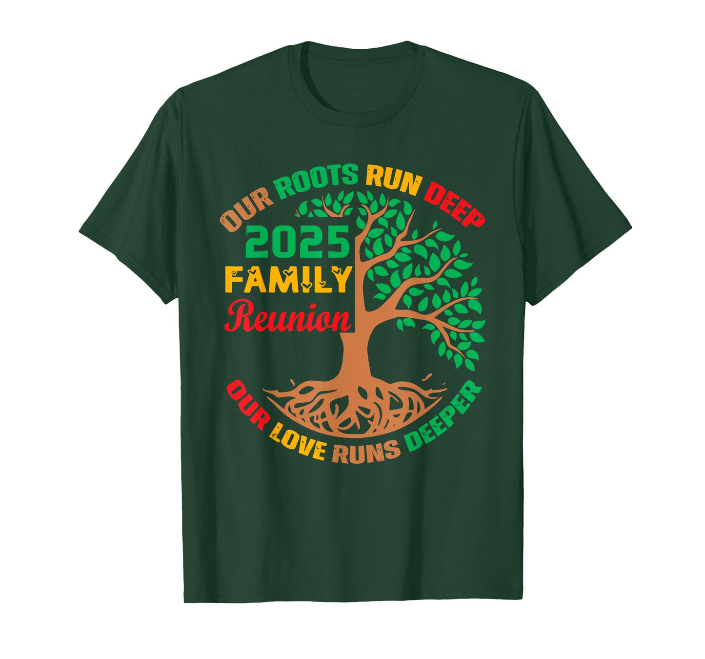 Retro Family Reunion Party 2025 T-Shirt