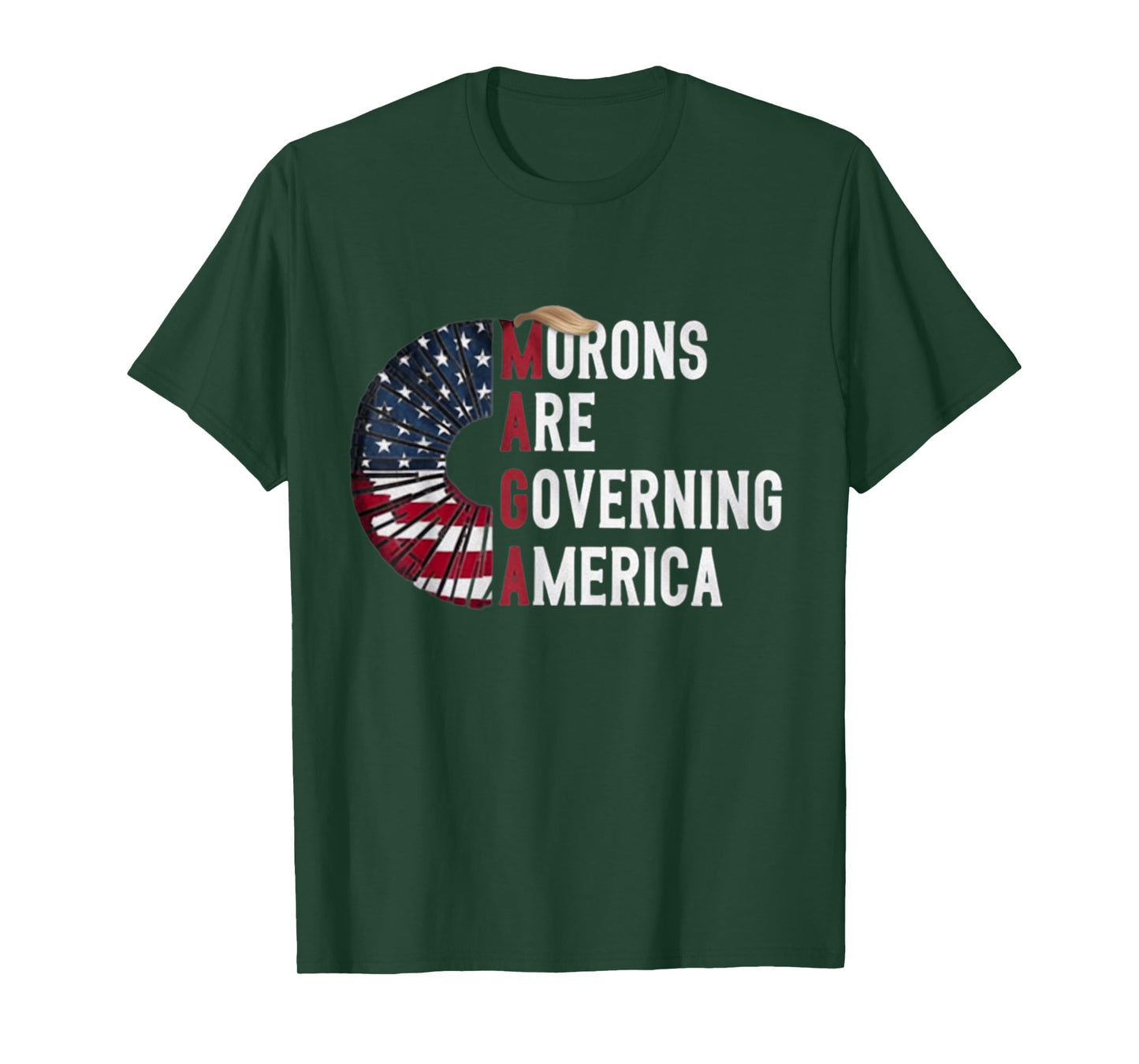 Morons Are Governing America - Funny Political T-Shirt