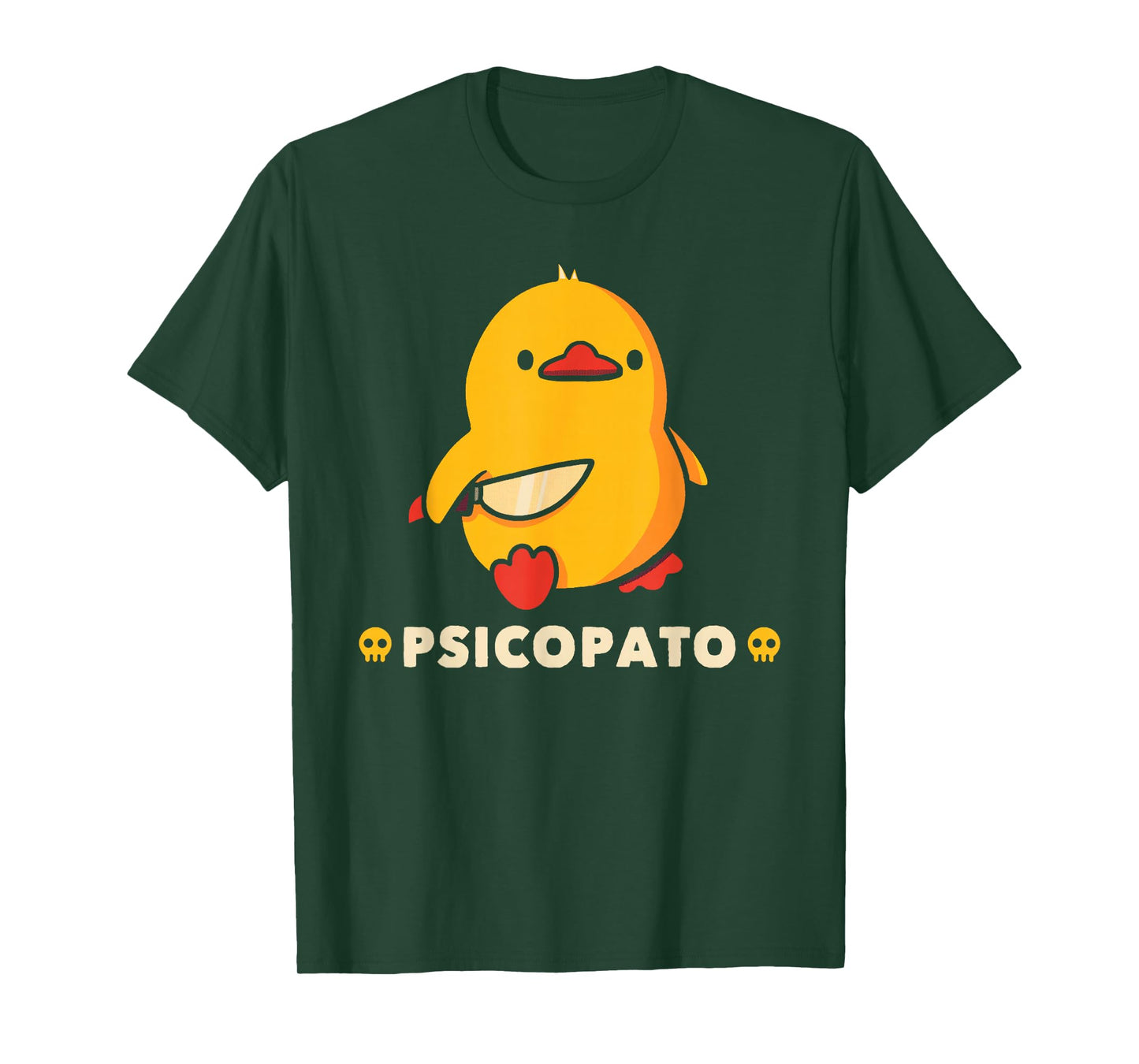 Funny Psicopatos Duck Animals Men Women T-Shirt