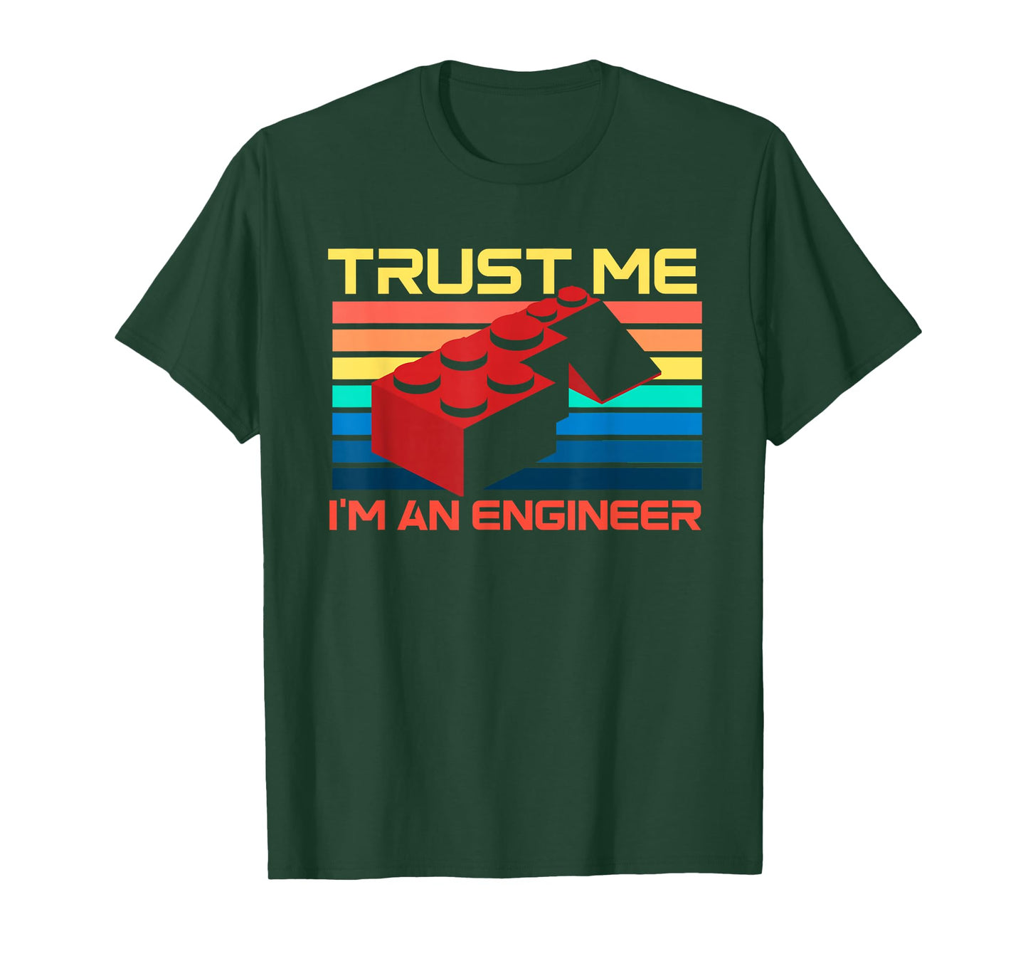 Engineer Master Builder Building Blocks Bricks Bricklayer T-Shirt