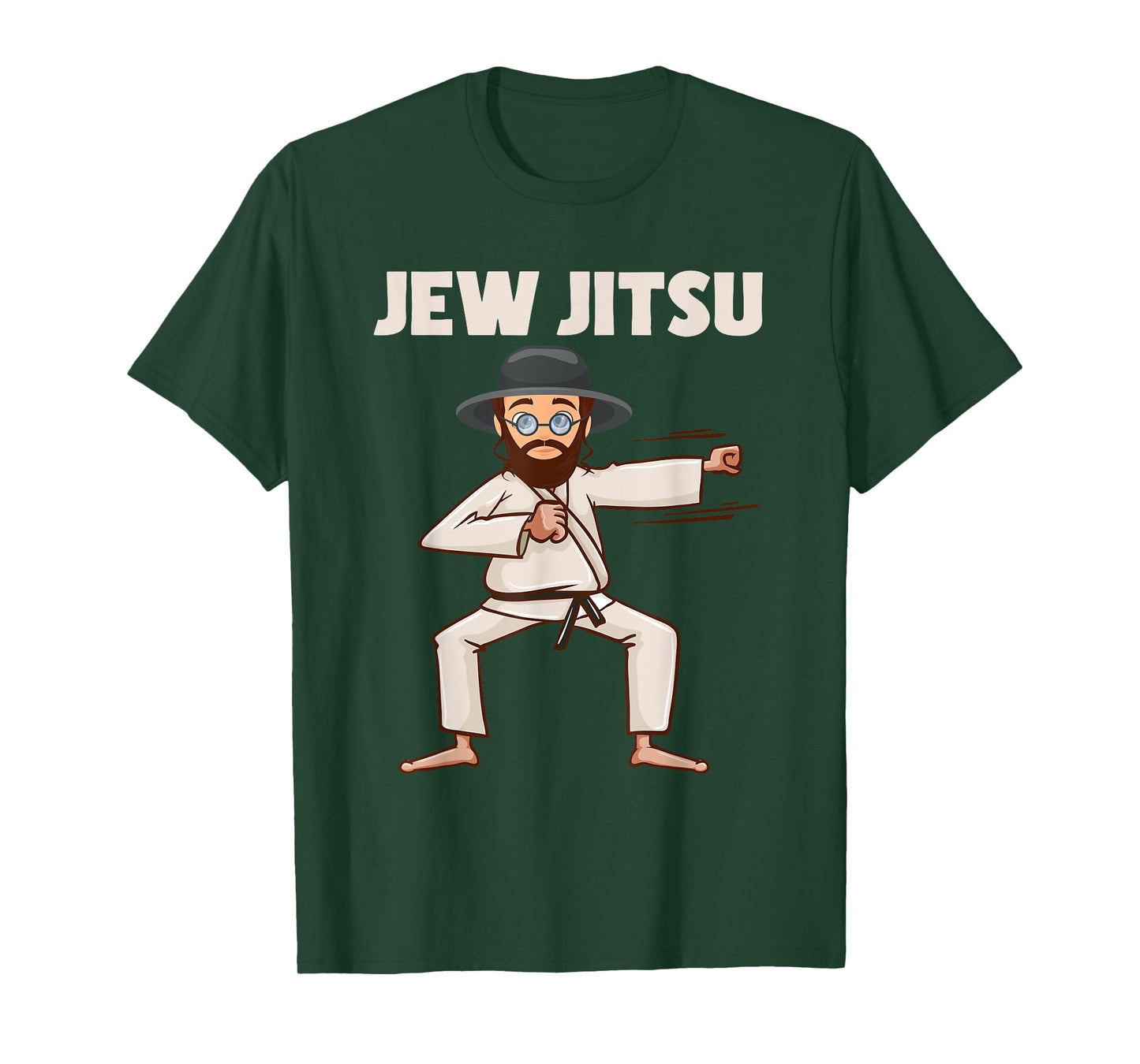 Jew Jitsu Jiu Jitsu Jewish rabin Jew T-Shirt