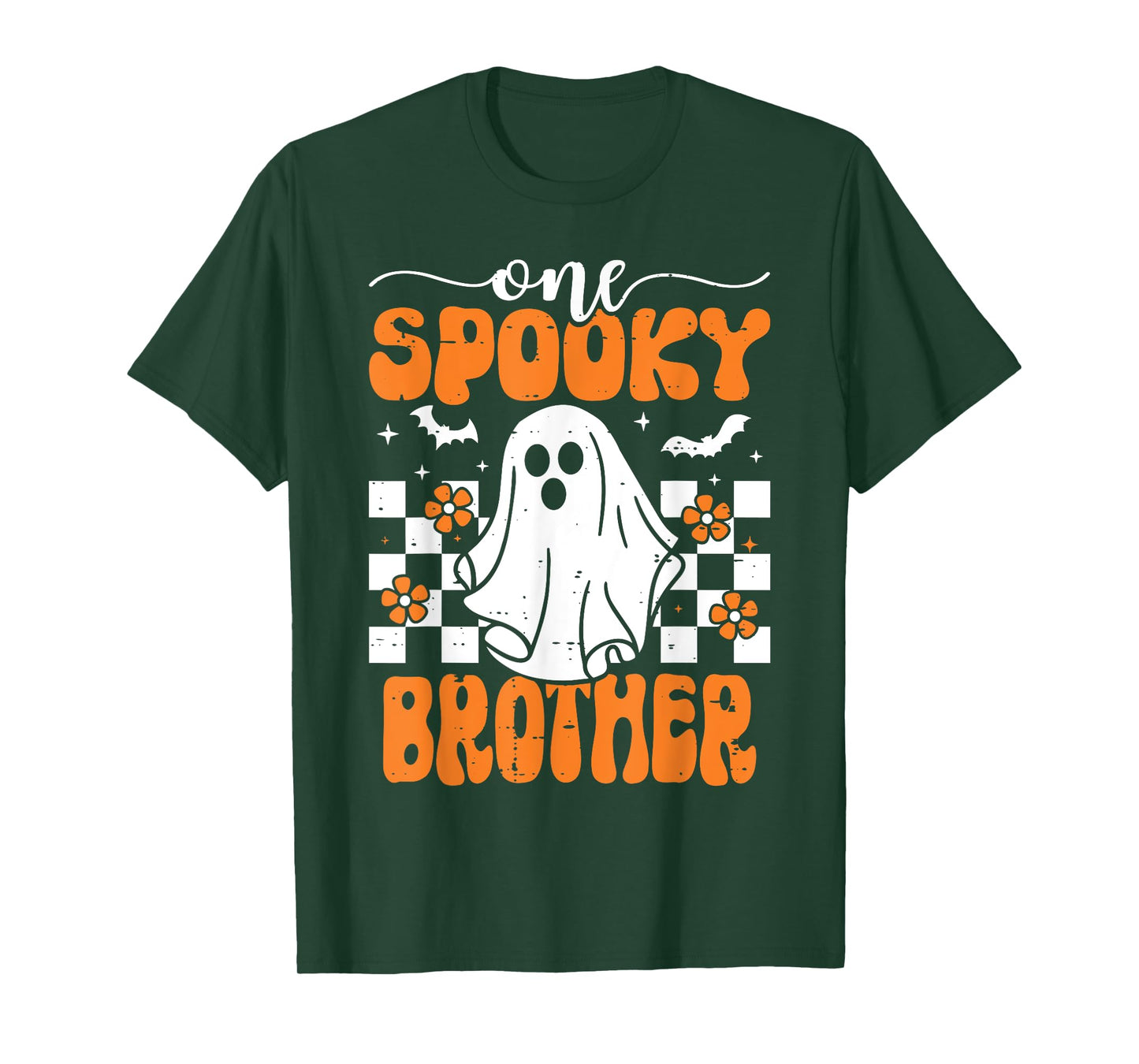 One Spooky Brother Matching Family Halloween Costumes T-Shirt
