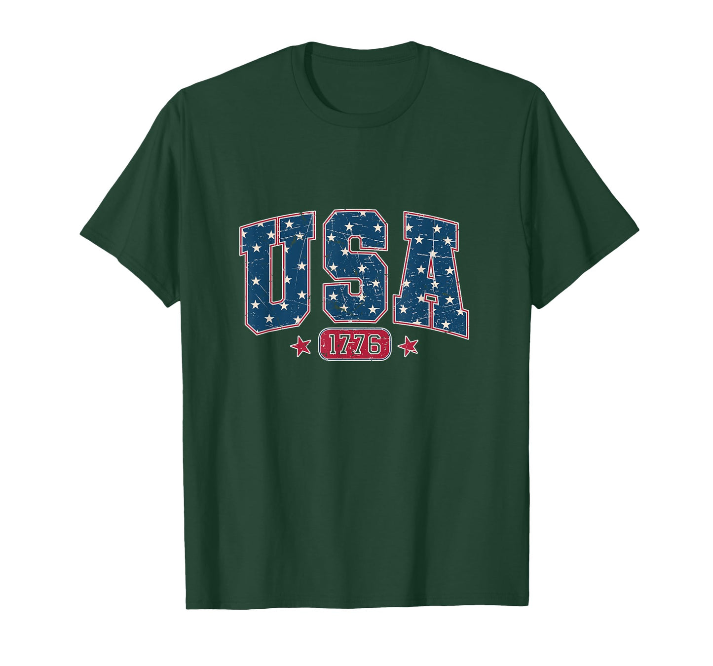 Life Is Really Good American Flag Stars Stripes 4th of July T-Shirt