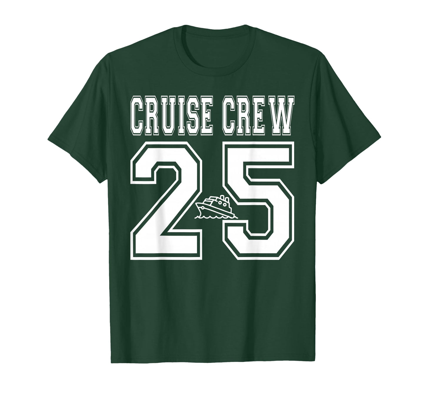 2025 Cruise Crew Squad Matching Friend Group Family Vacation T-Shirt