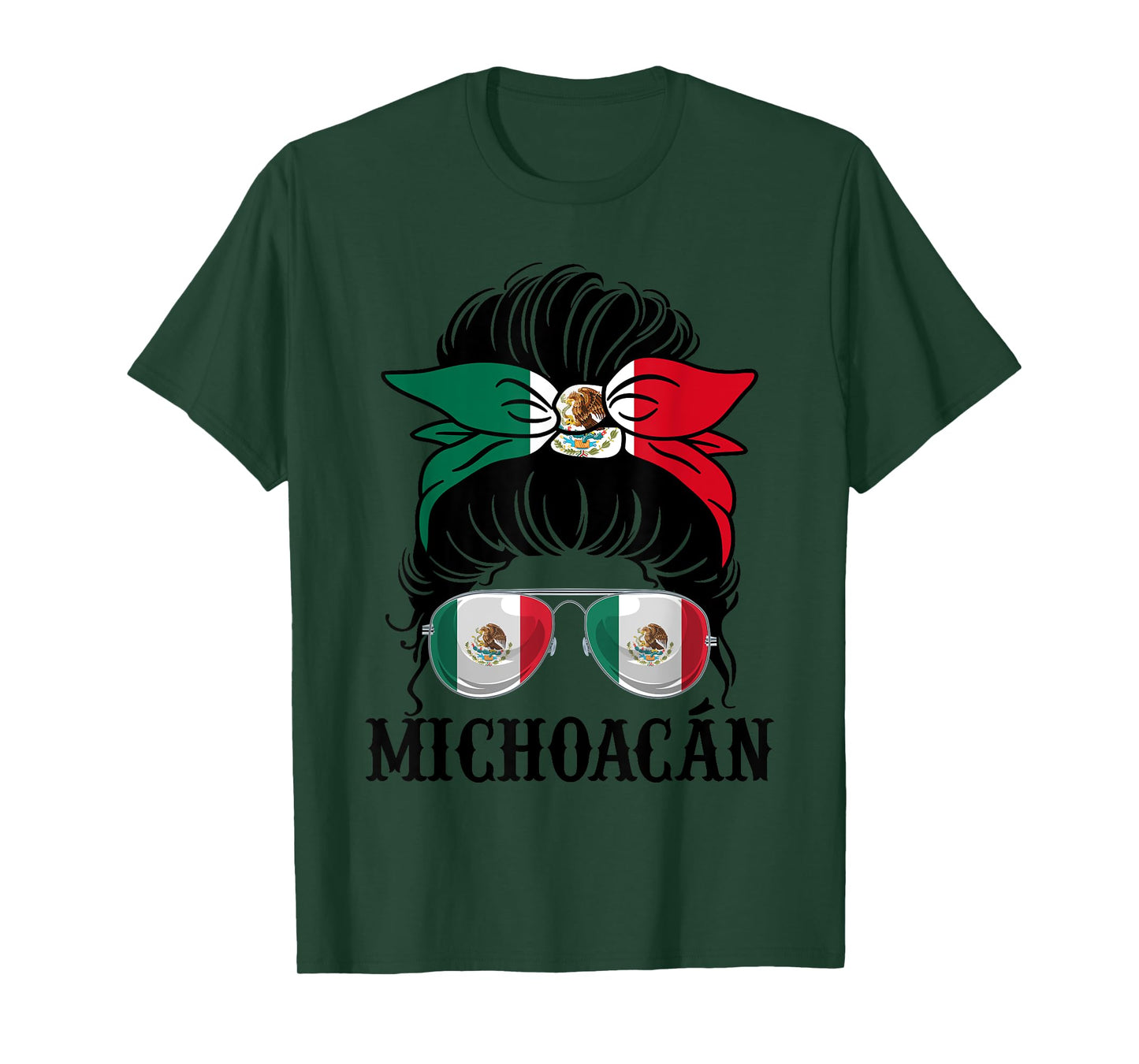 Michoacan Mexico Pride Mexican Flag State T-Shirt
