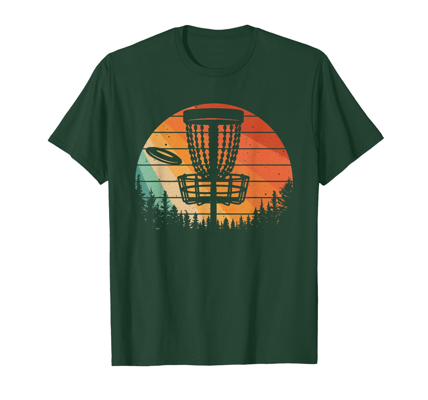 Funny Disc Golf Art For Men Women Kids Disc Golfer Disc Golf T-Shirt