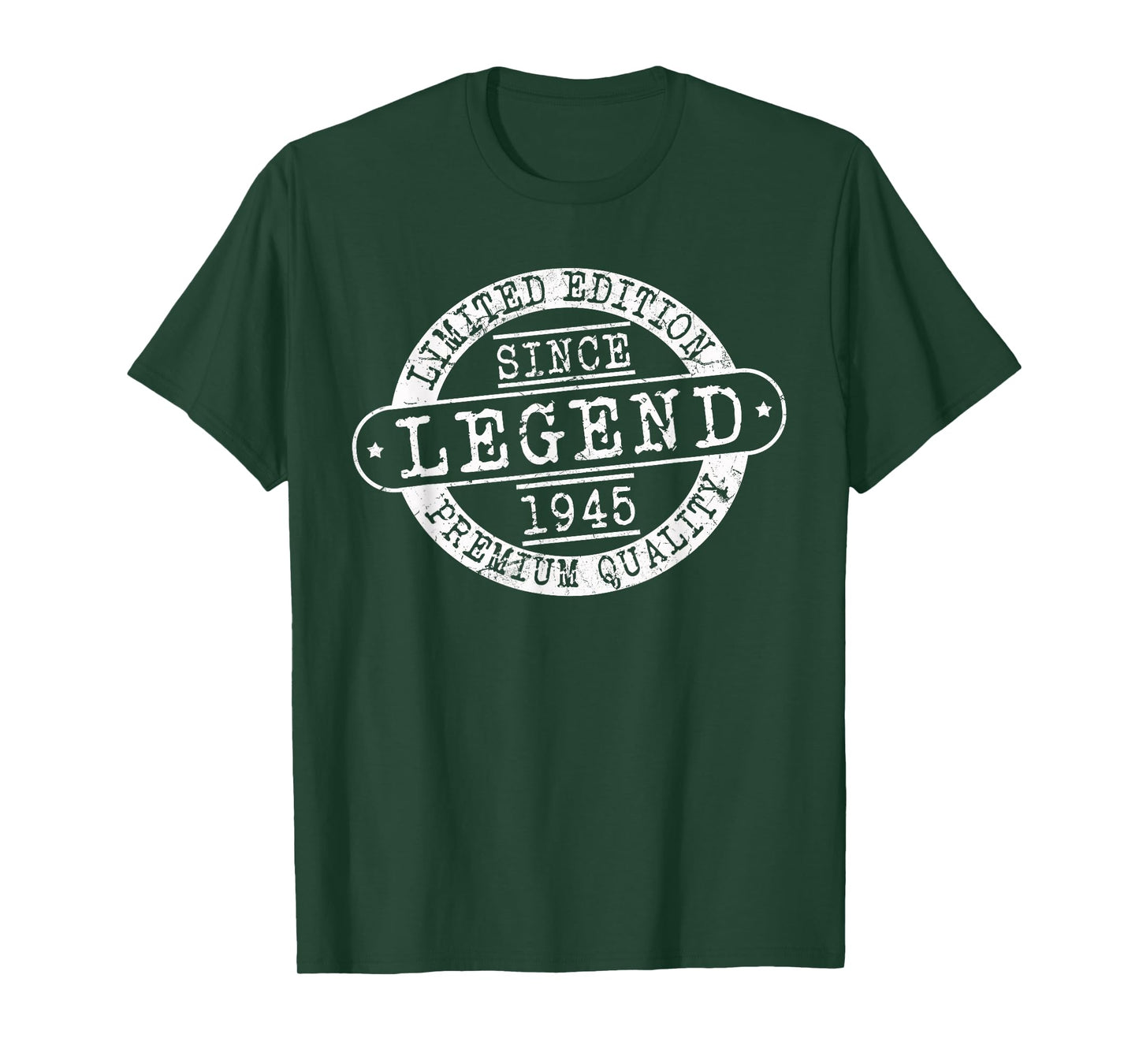Legend Since 1945, Rustic Style Born In 1945 Birthday Gifts T-Shirt