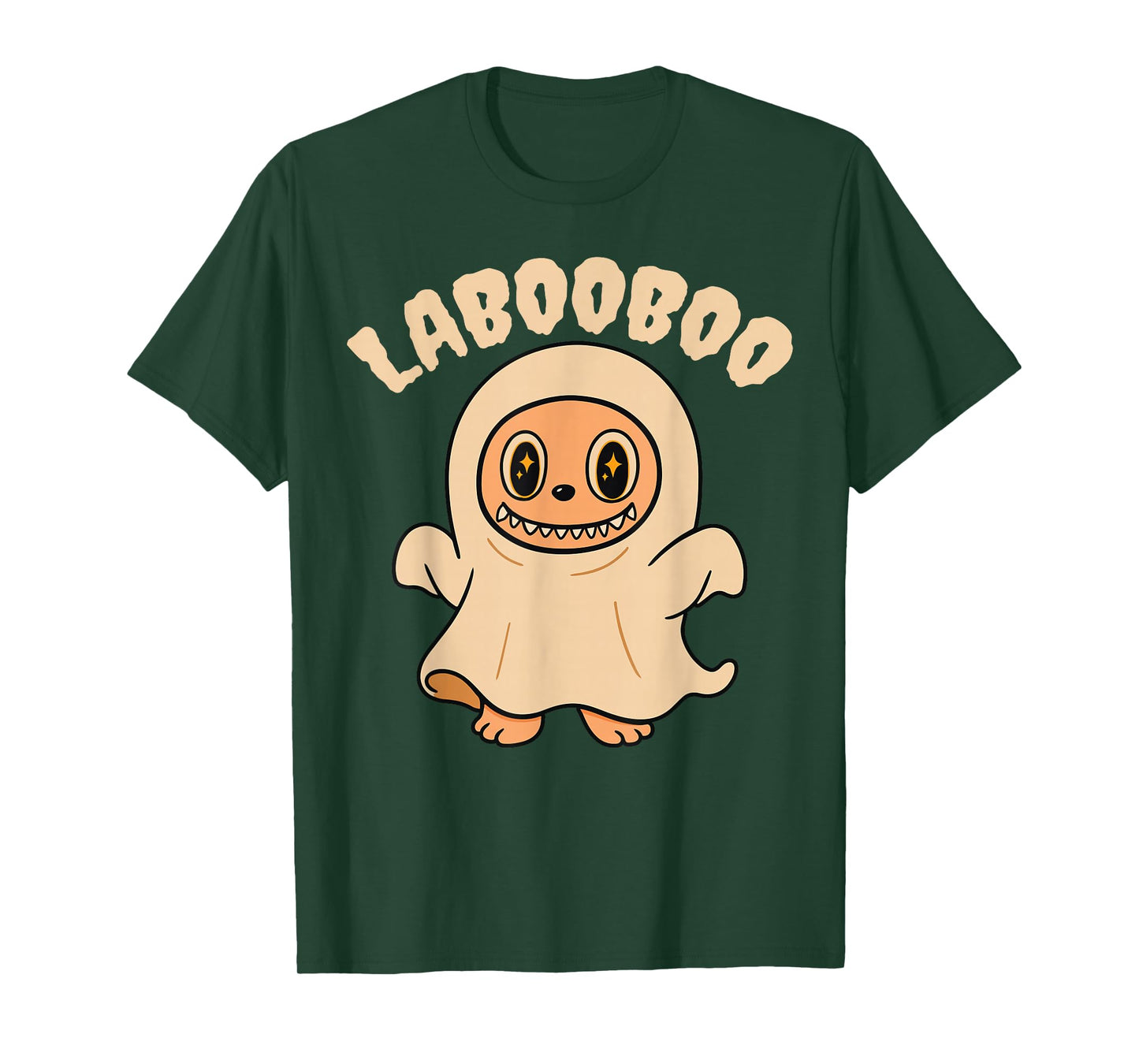 Cute Halloween Costume La BoooBooo Monster Outfit Face Kids T-Shirt