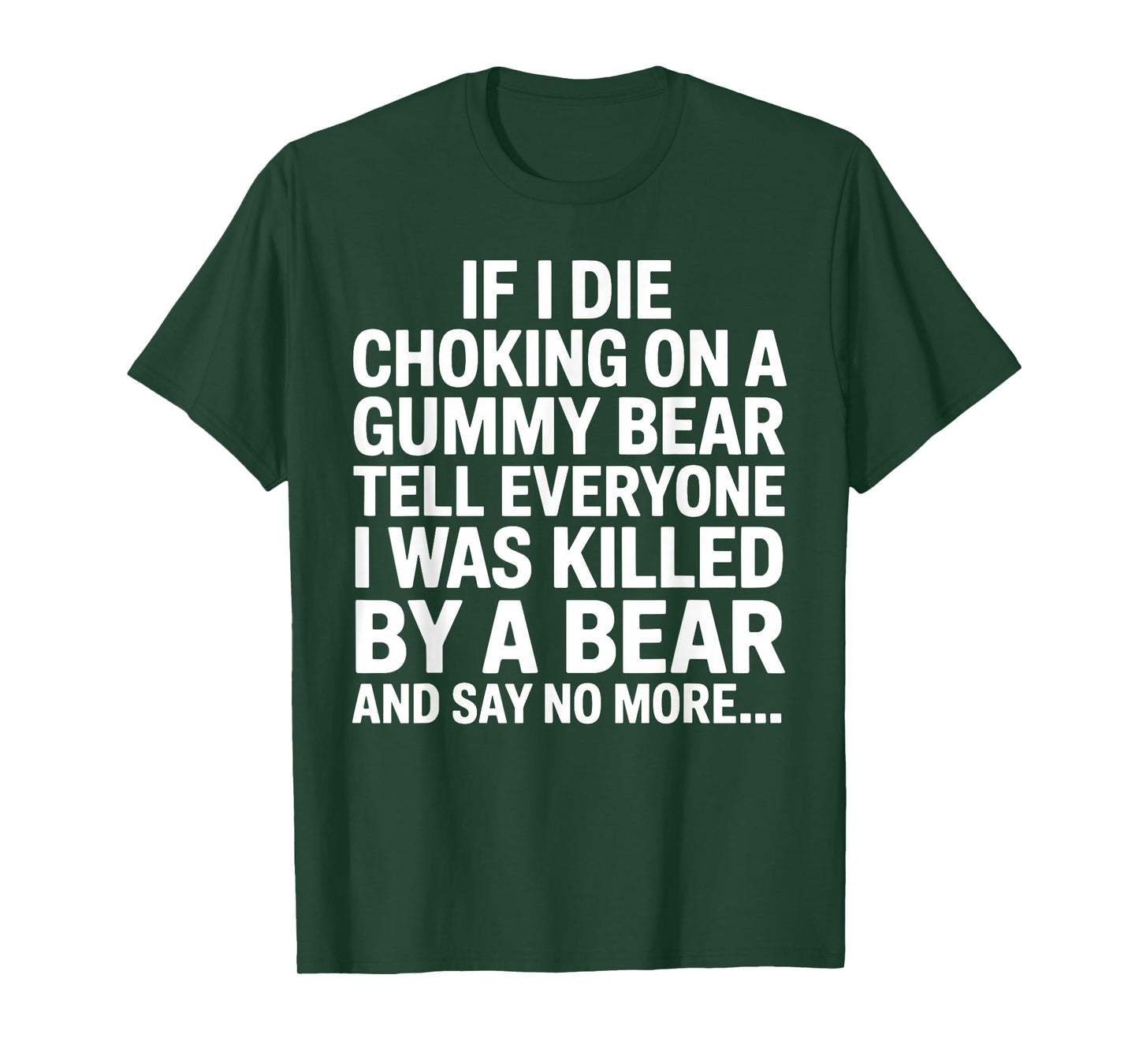 Funny Gummy Bear Design for Men Women Kids Gummy Bear Lovers T-Shirt