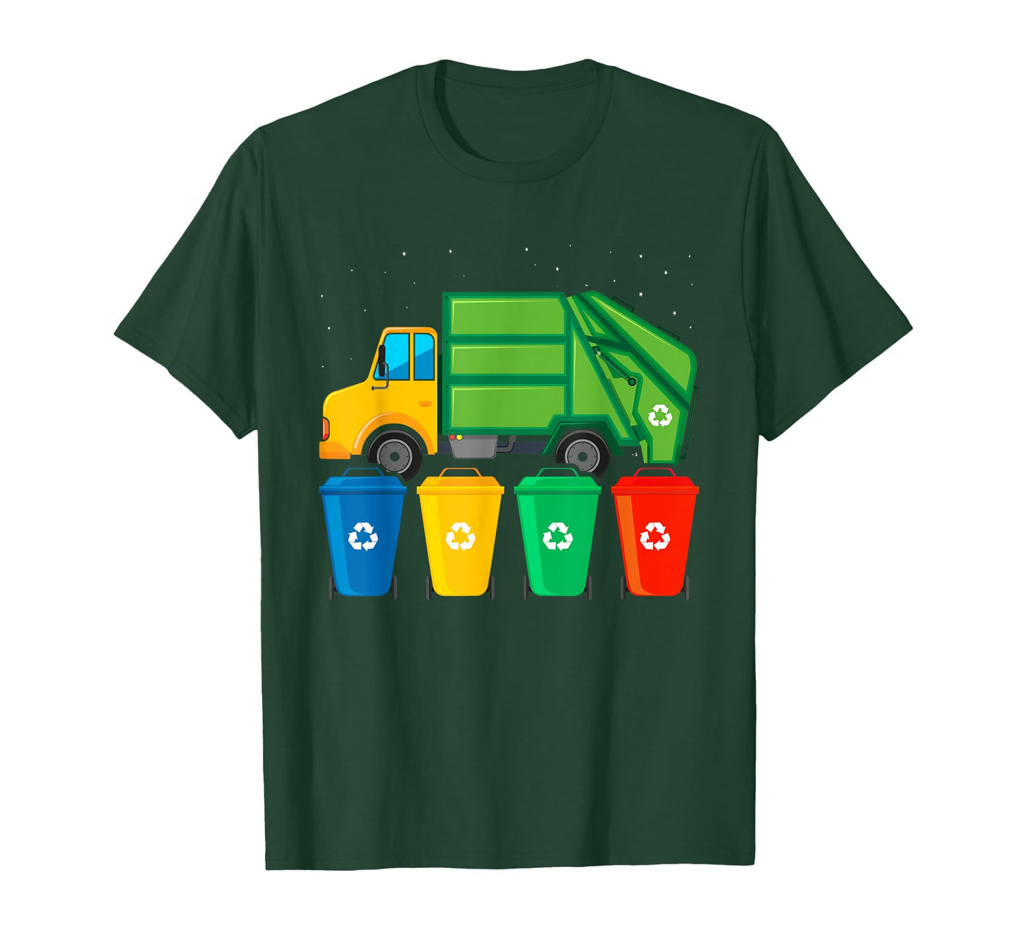 Recycling Garbage Day Toddler Garbage Truck T-Shirt