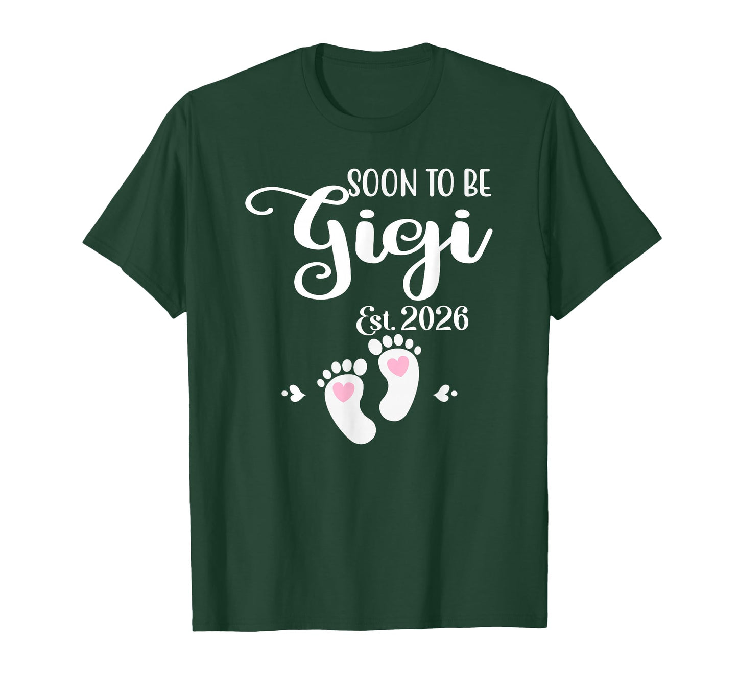 Soon to Be Gigi est. 2026 Baby funny Gigi T-Shirt