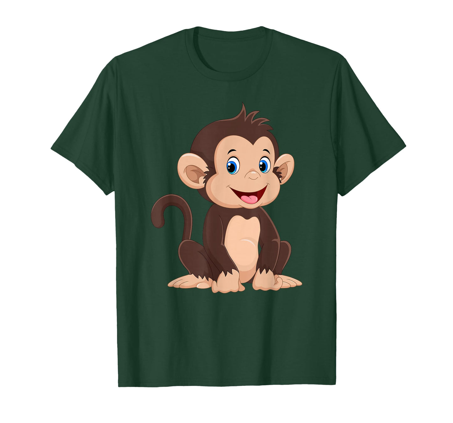 Cool Monkey Design For Men Women Kids Funny Monkey Gift T-Shirt