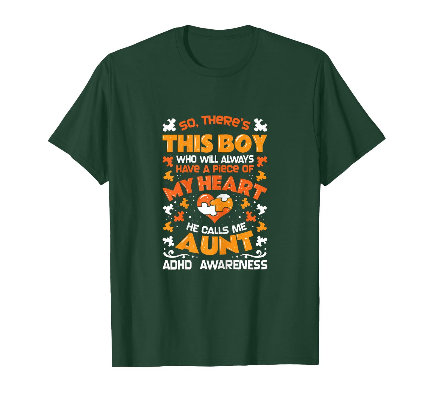 ADHD Awareness - Neurodiversity ADHD Aunt T-Shirt
