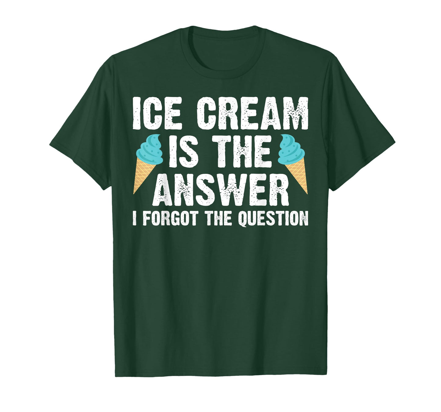 Funny Ice Cream Art for Men Women Kids Dessert Ice Cream Fan T-Shirt