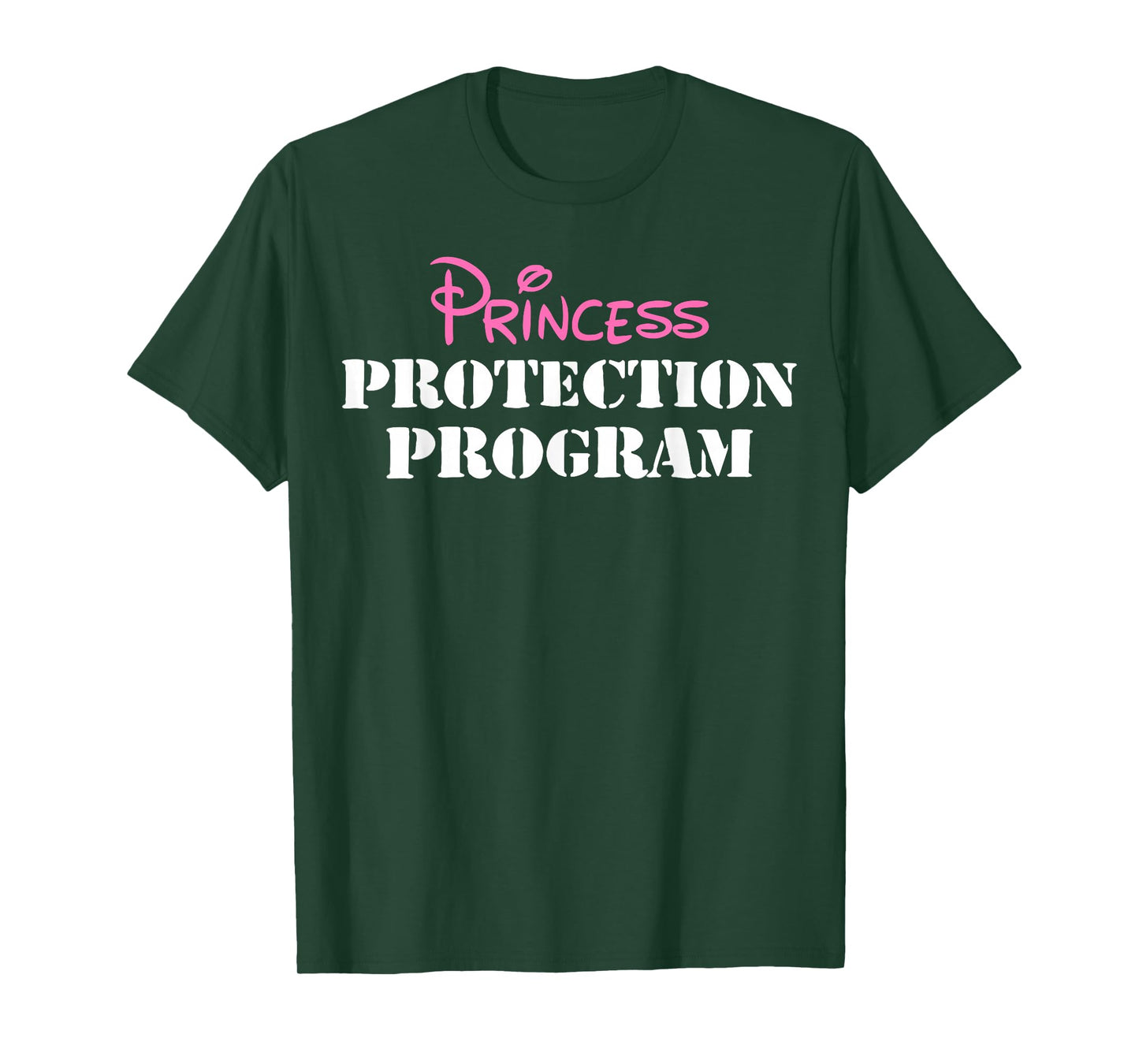 Halloween Dad Mom Daughter Adult Costume, Princess Security T-Shirt