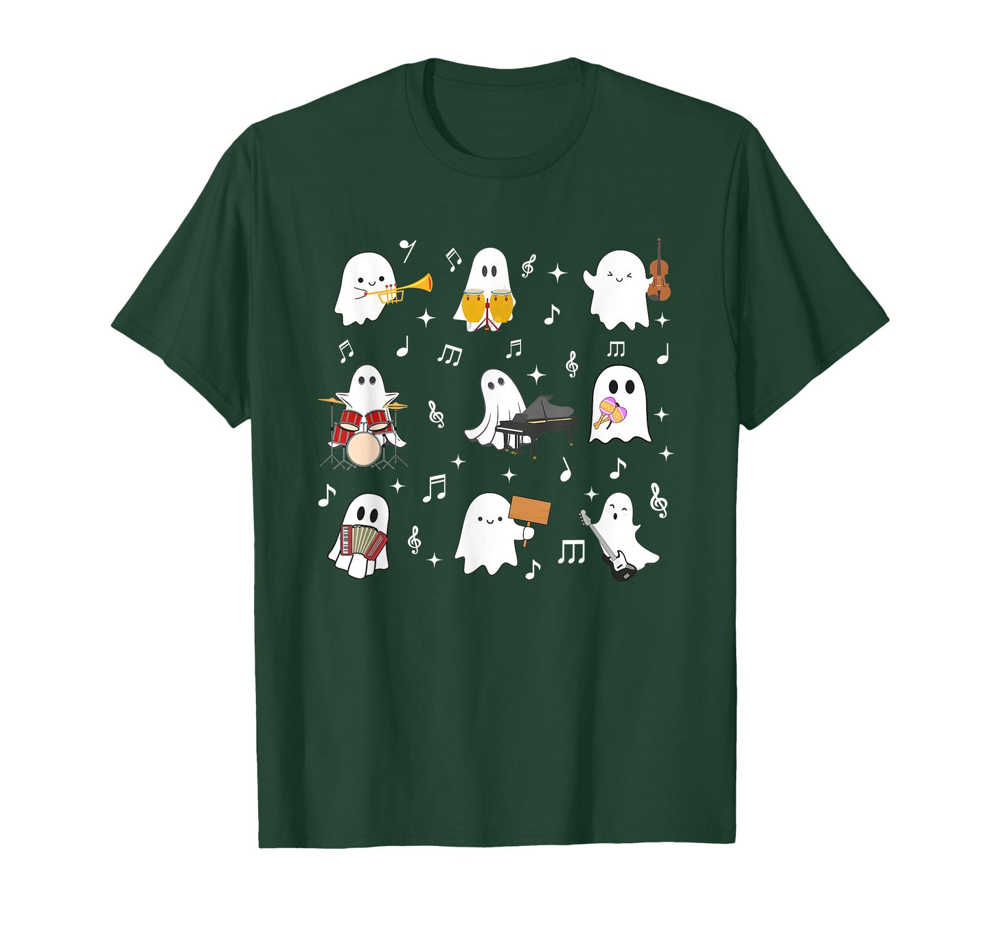 Music Teacher Halloween Music Teacher Education T-Shirt