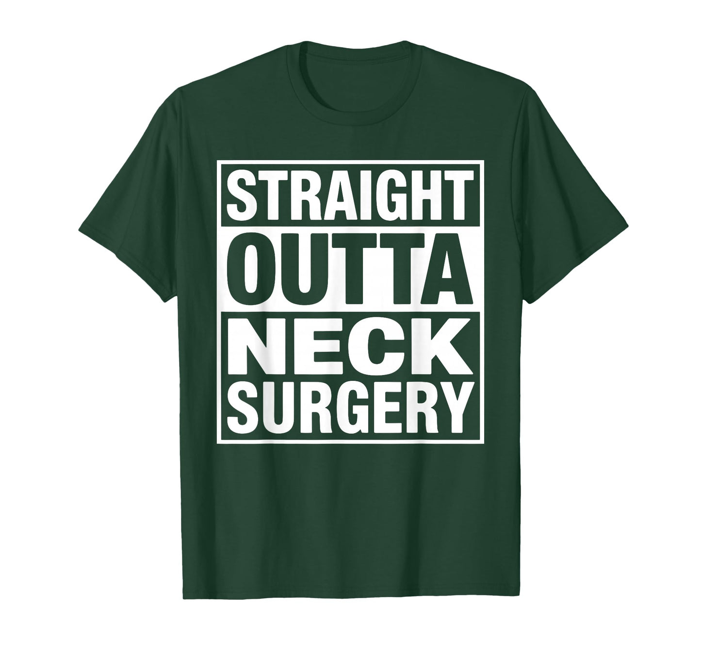 Funny Neck Surgery Art for Men Women Injury Neck Surgery T-Shirt