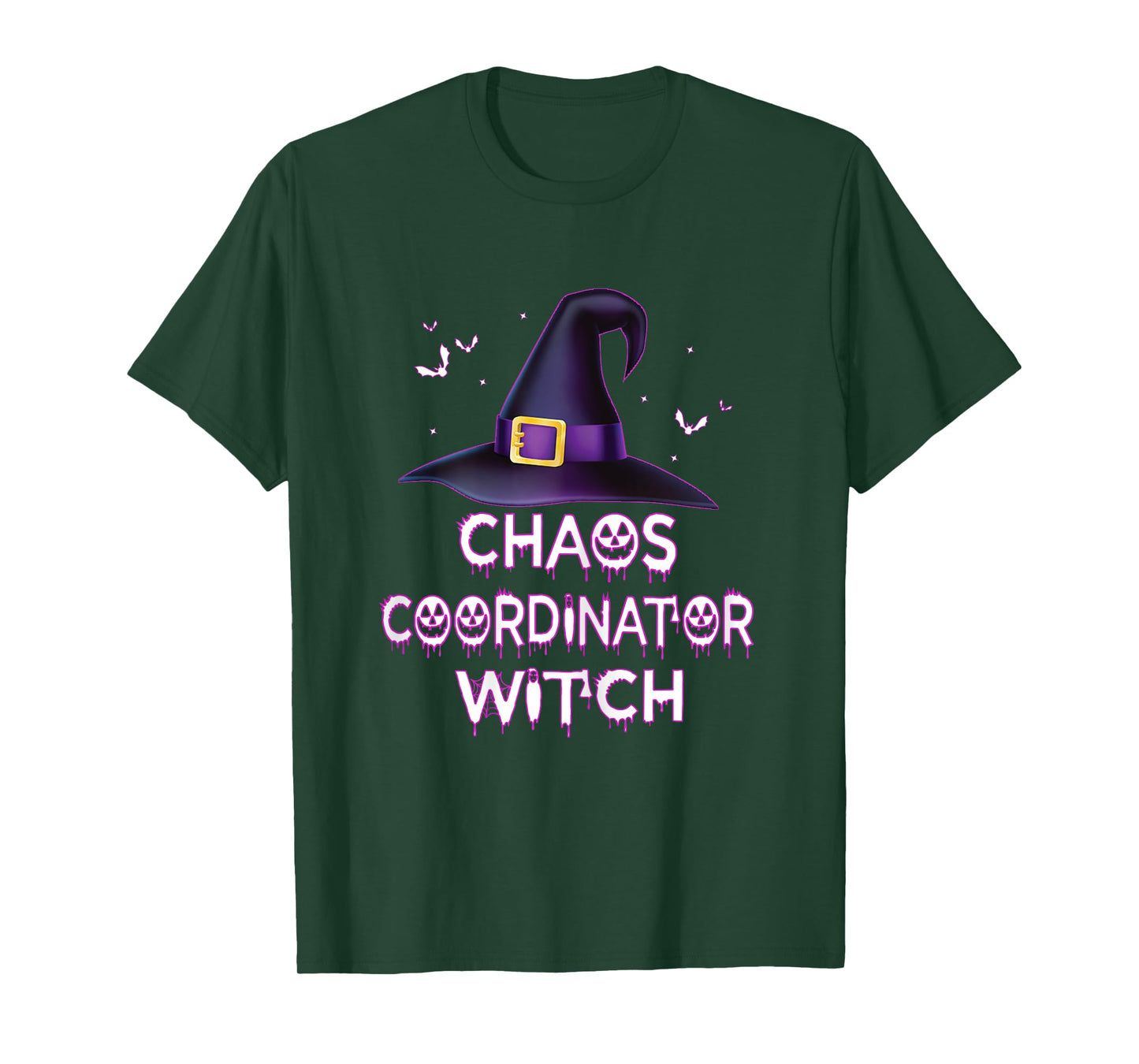 Spooky Chaos Coordinator Witch Halloween Costume 2023 T-Shirt