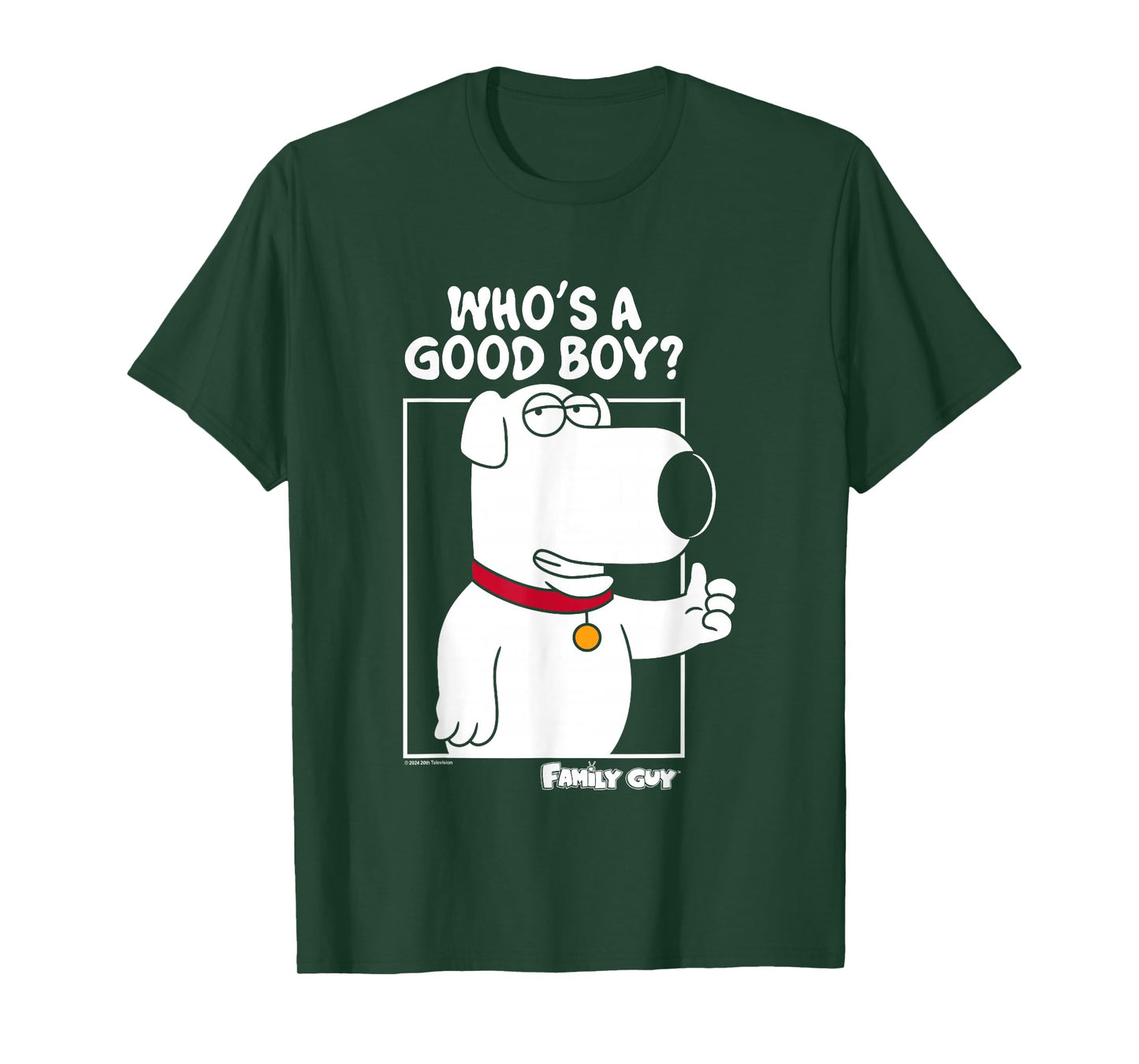 Family Guy Brian Griffin Who's A Good Boy? T-Shirt