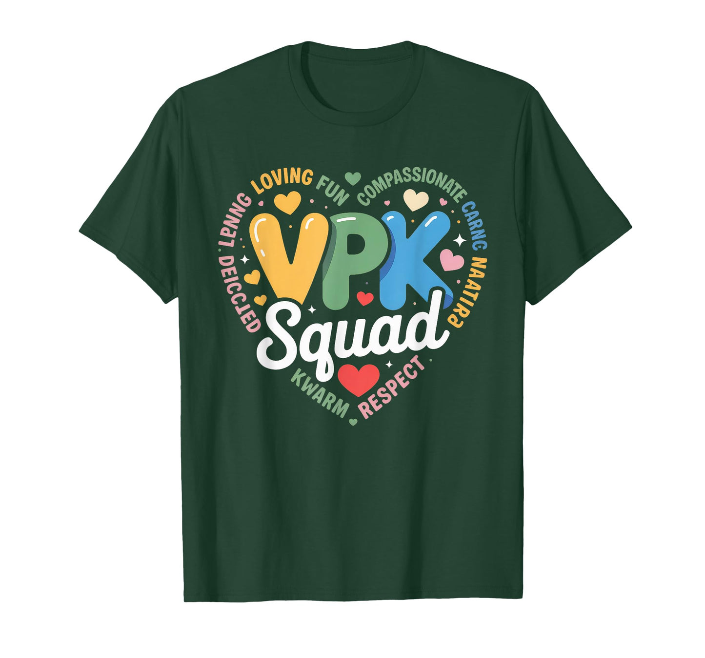 VPK Squad First Day Of VPK Back To School T-Shirt