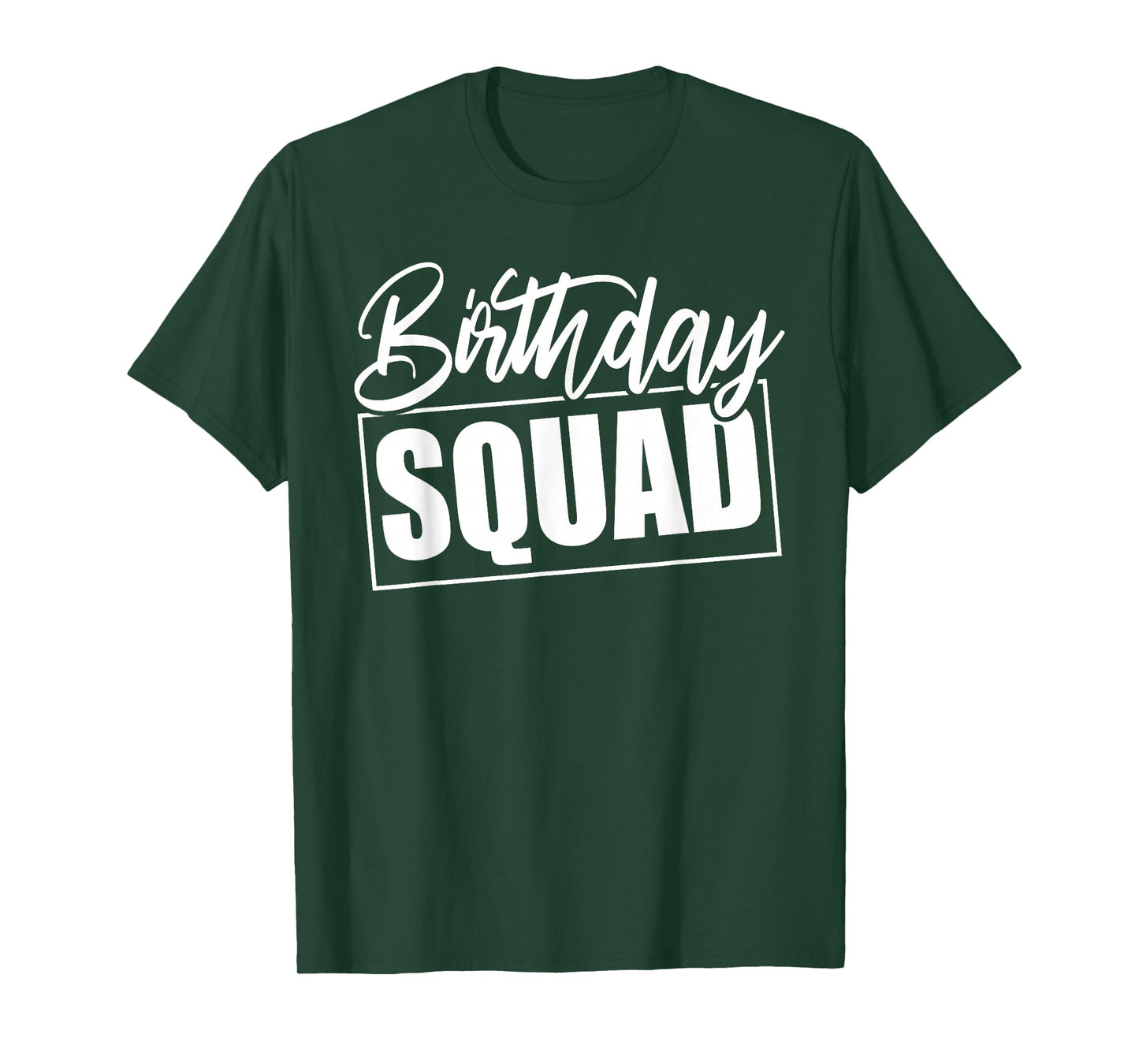 Birthday Squad Party Funny For Girls Boys Family Reunion T-Shirt