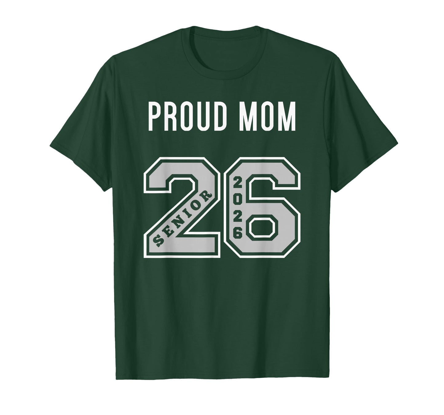PROUD MOM OF 2026 SENIOR - CLASS OF 26 PROUD MOM JERSEY - 2 T-Shirt