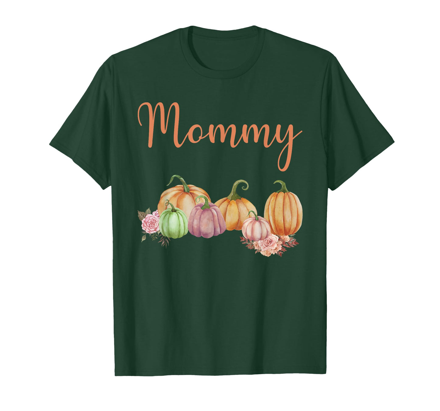 Mommy of Little Pumpkin First Birthday Autumn Pumpkin T-Shirt