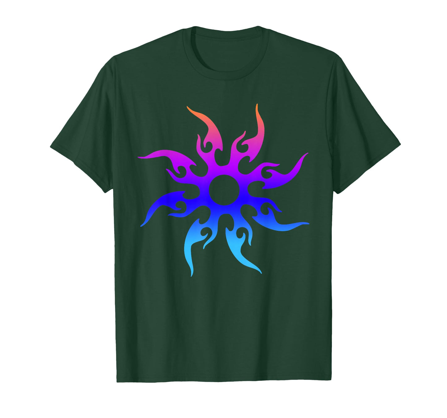 Two Time Costume Teens Tribal Sun Symbol Forsaken T-Shirt