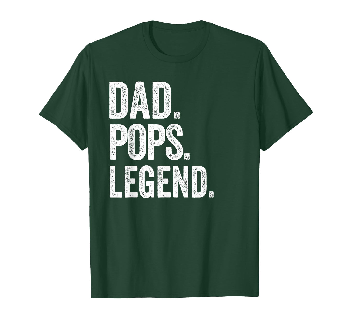 Dad Pops Legend - Vintage Distressed Bold Pops Graphic T-Shirt