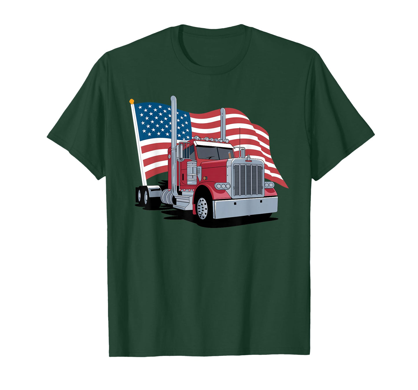 Best Trucker Art for Men Women Trucking Trucker Truck Driver T-Shirt
