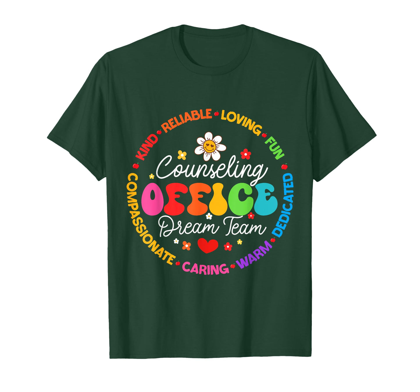 Counseling Office Dream Team Appreciation Week T-Shirt