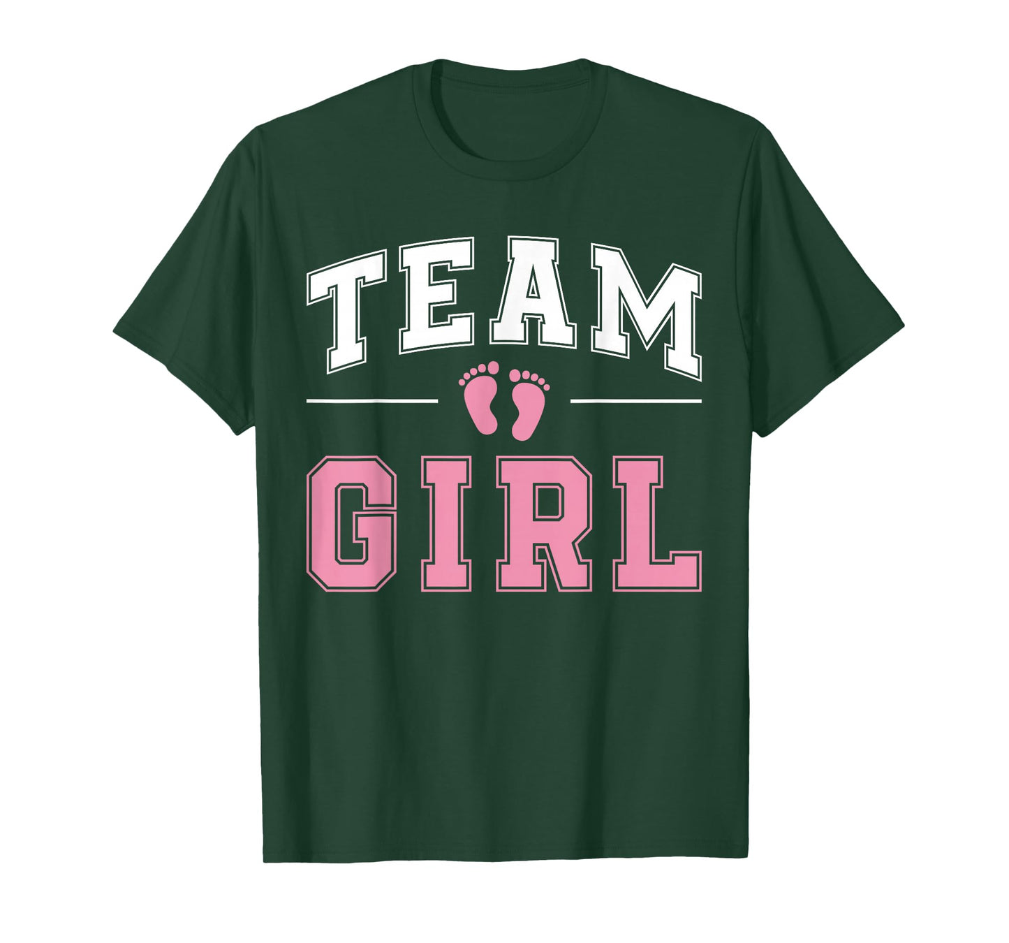 Team Girl Gender Reveal Party Gifts Soon To Be Baby Shower T-Shirt